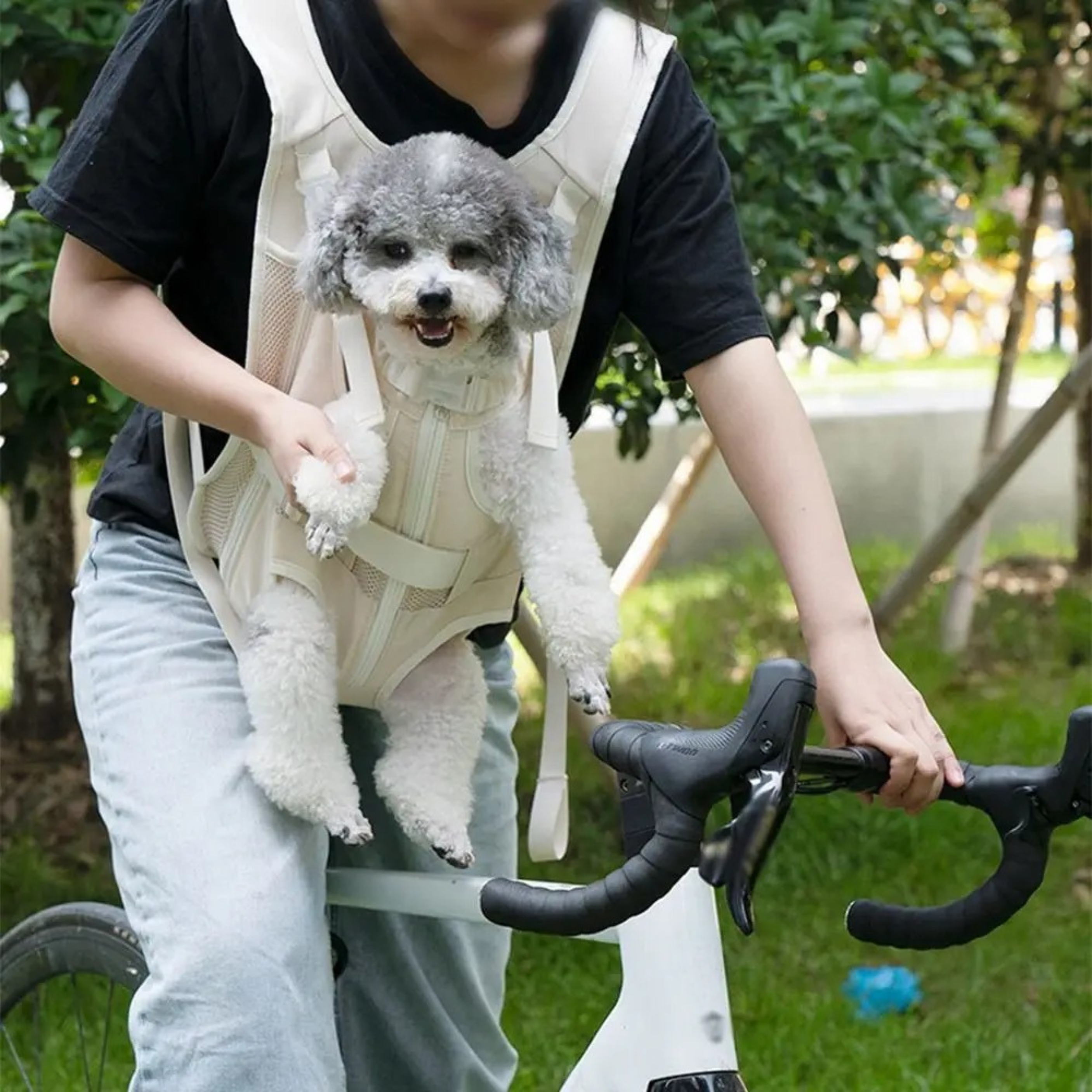 Bolso Bandolera Doble Cara para Mascotas