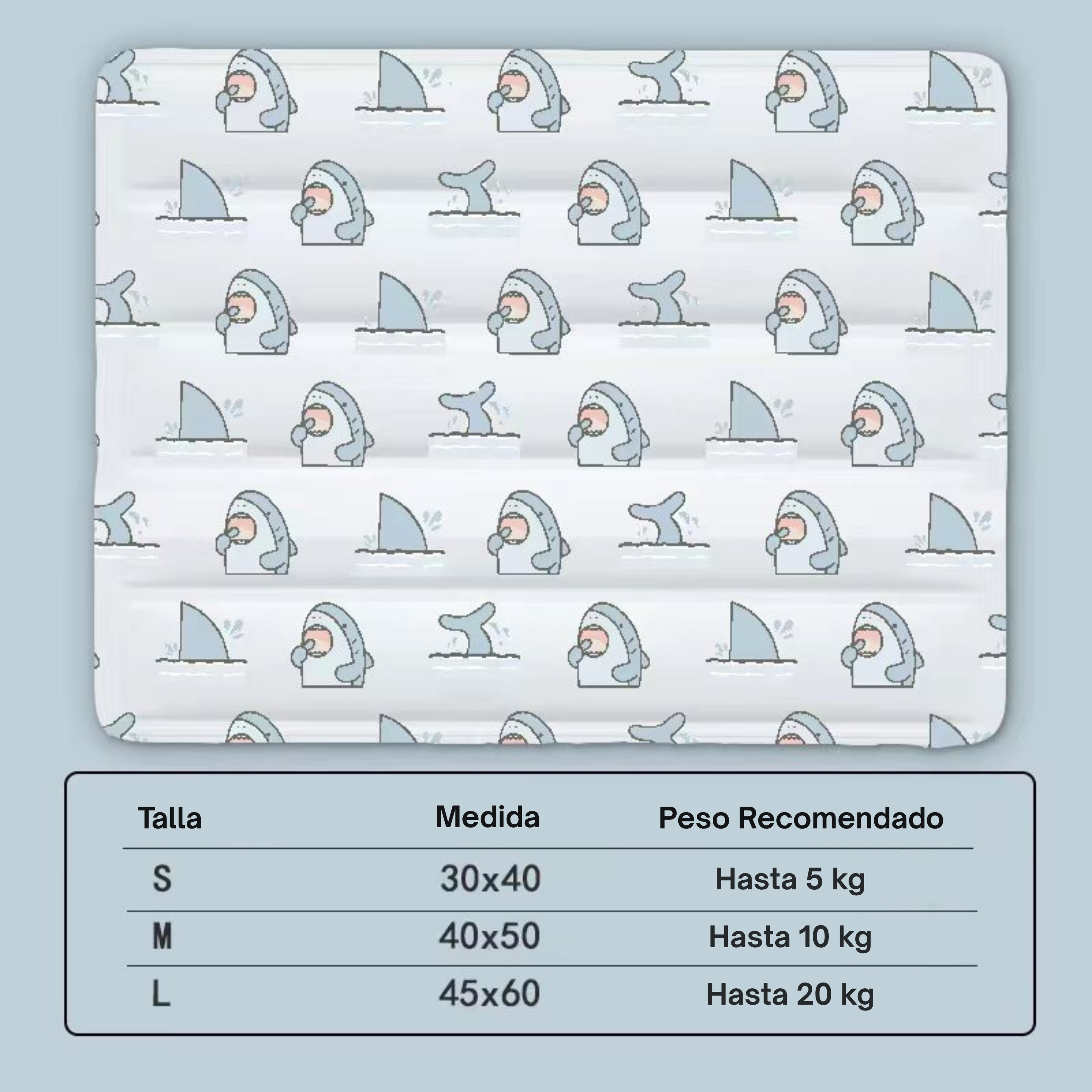 Esterilla Refrigerante de Gel para Mascotas