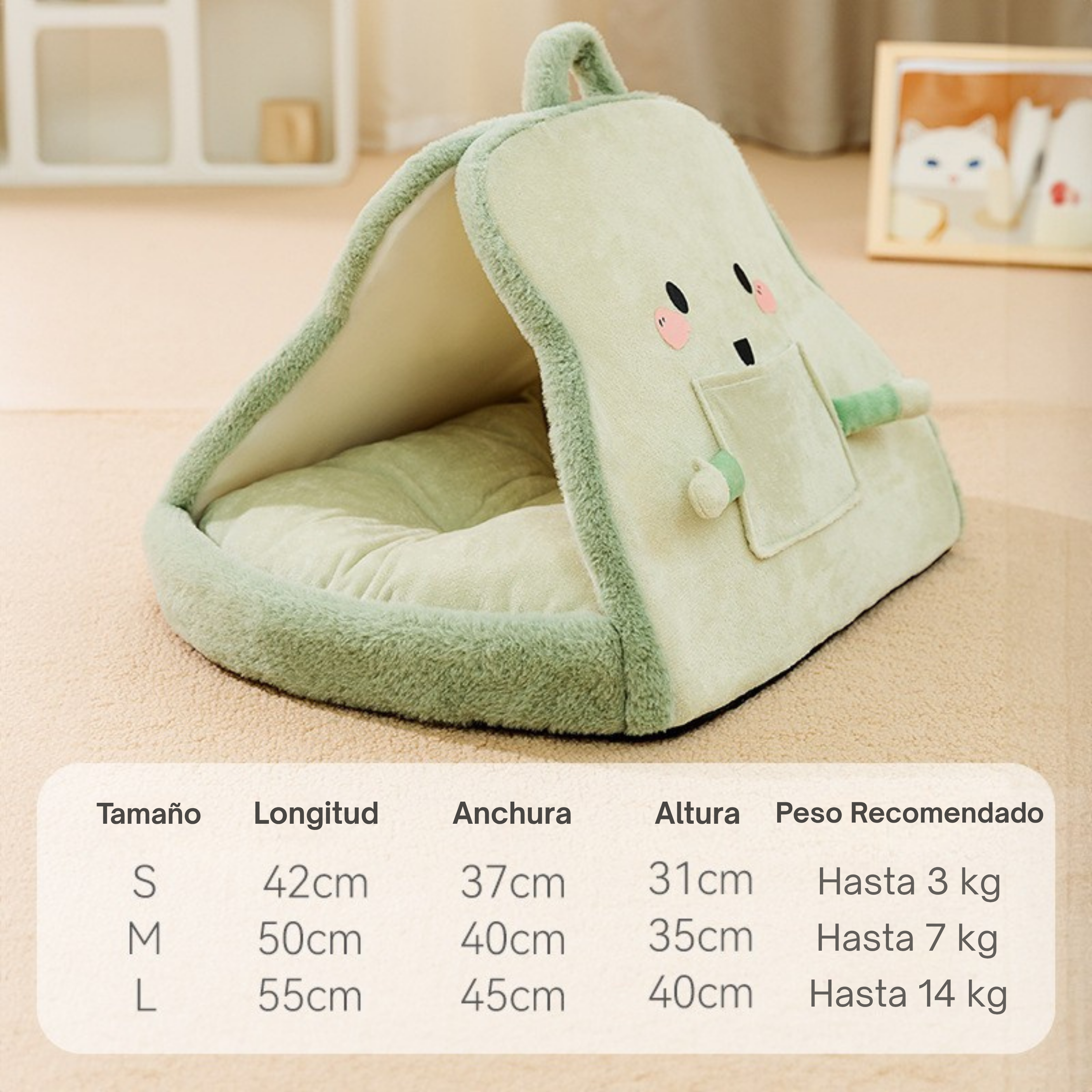 Zona de Sueño de Peluche con Figuritas