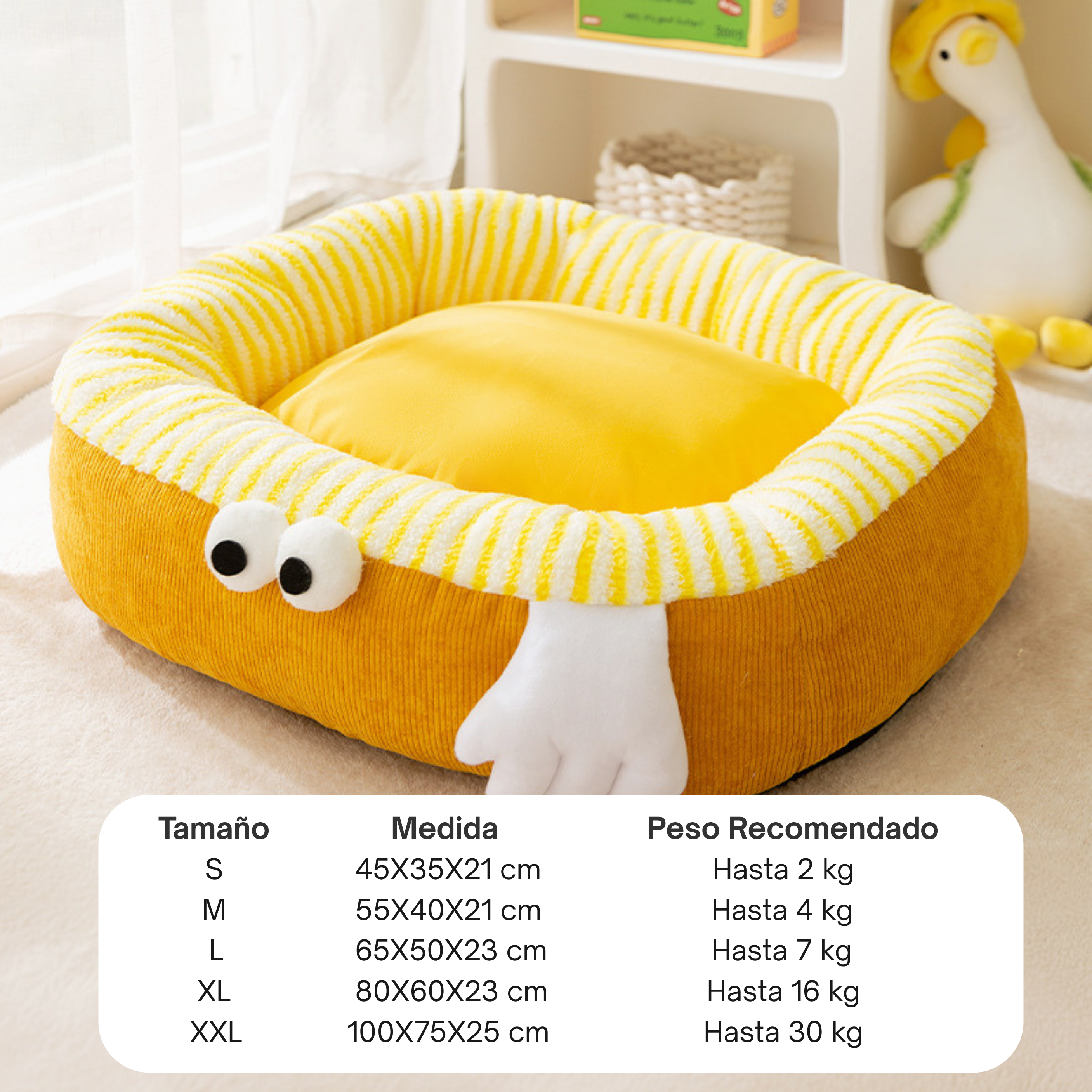 Cama Peluche con Personaje Adorable