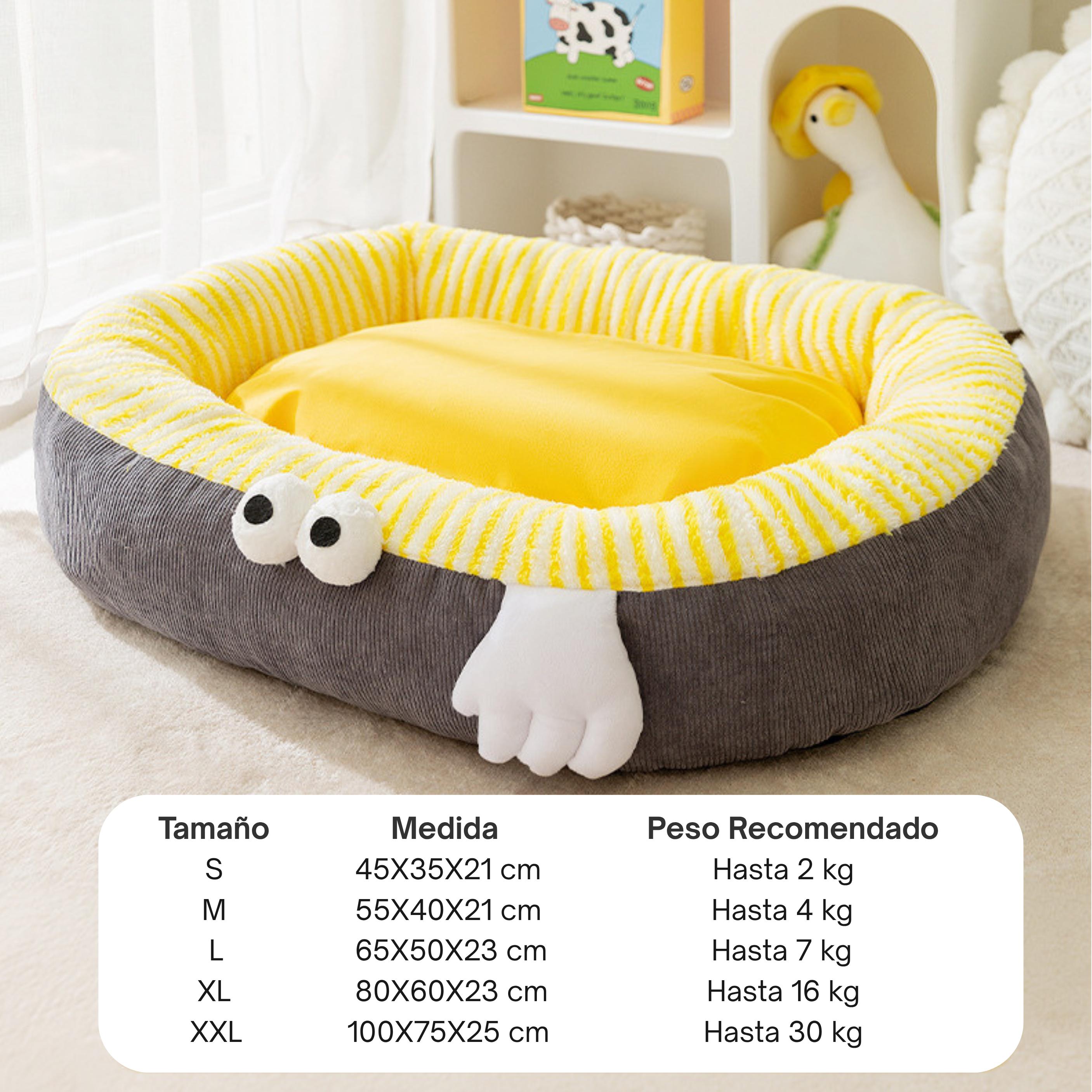 Cama Peluche con Personaje Adorable