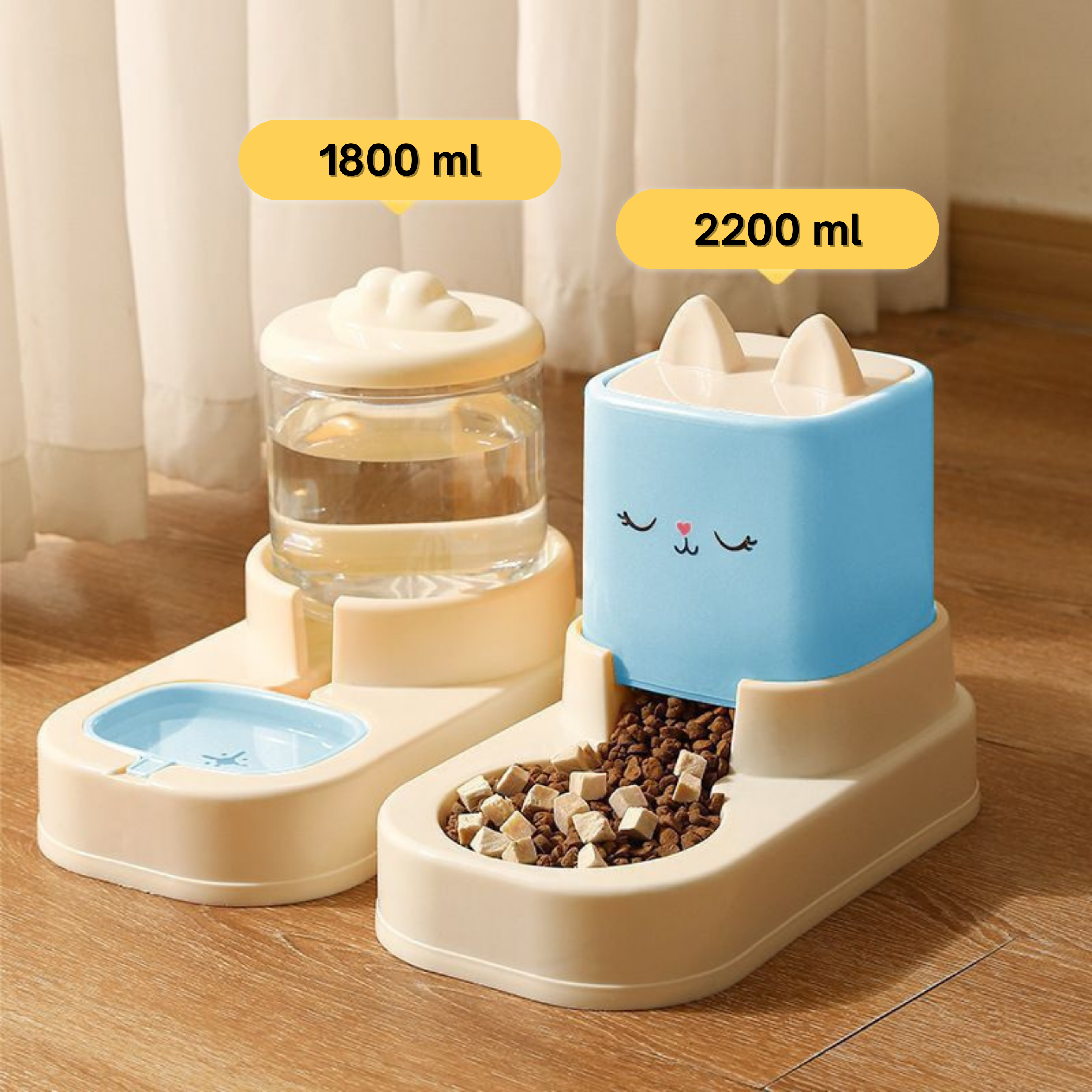 Estación de Alimentación Higiénica para Mascotas