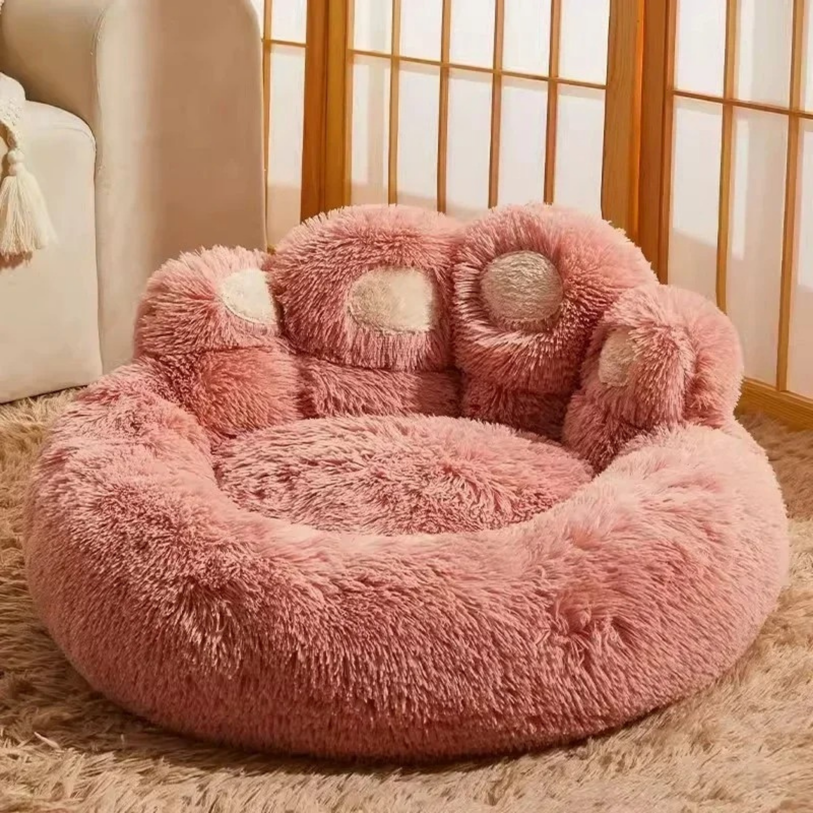 Cama Peluche Huellita