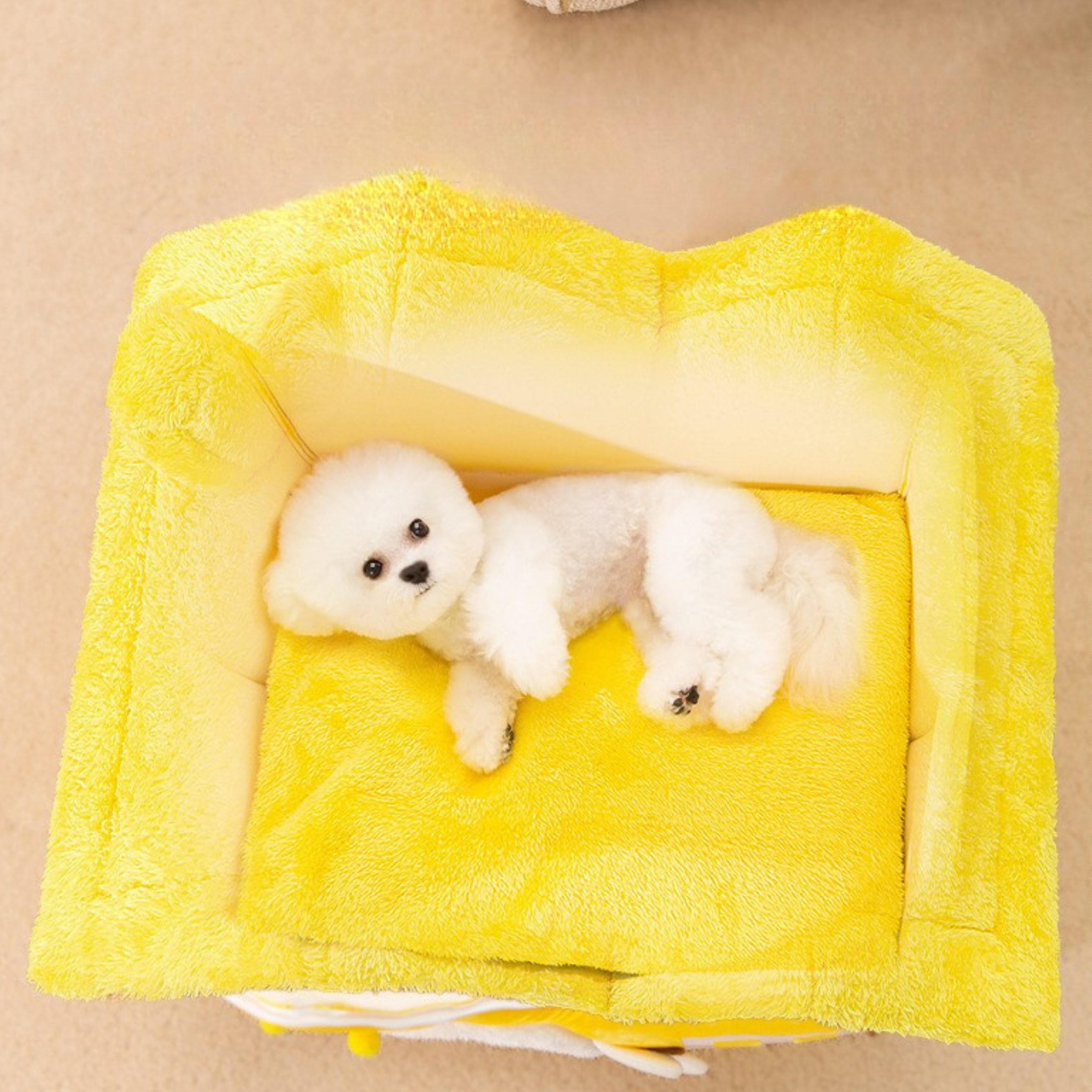 Cueva Casa Tejado para Mascotas