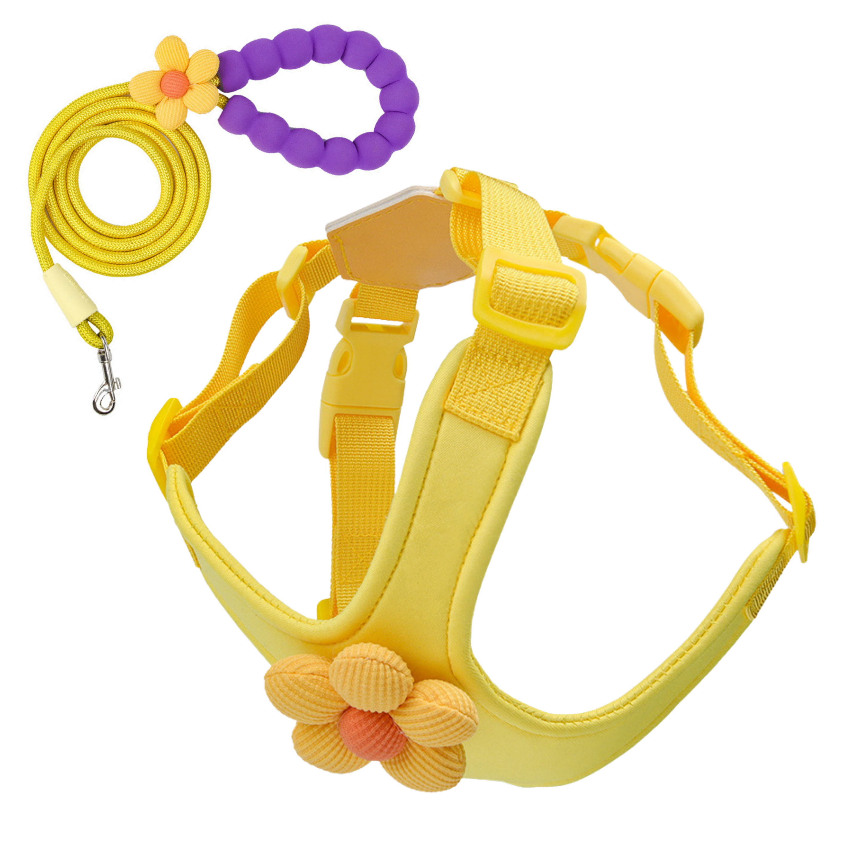 Set de Arnés Floral para Perros