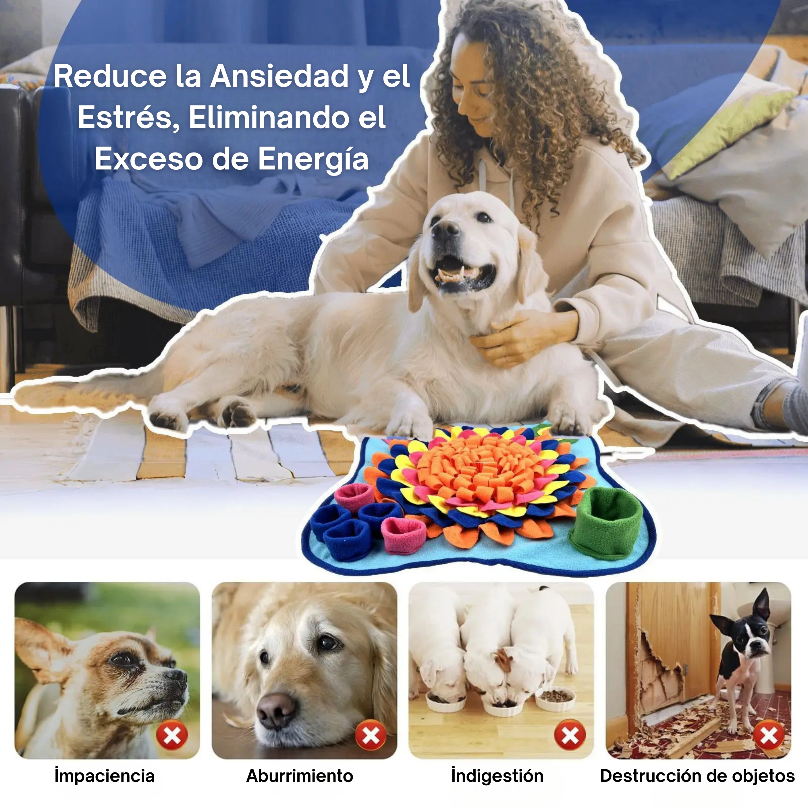 Alfombra Olfativa para Perros