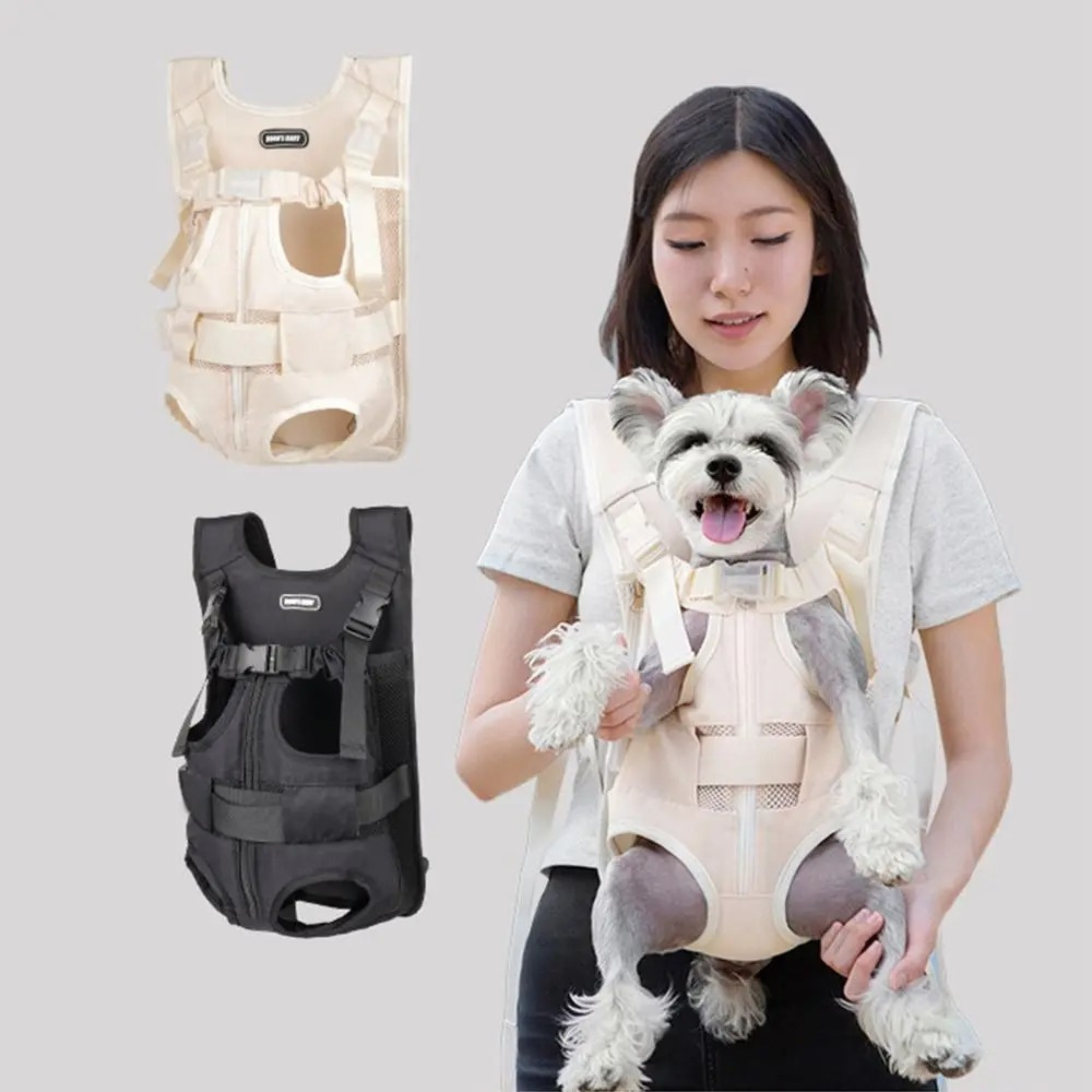 Bolso Bandolera Doble Cara para Mascotas