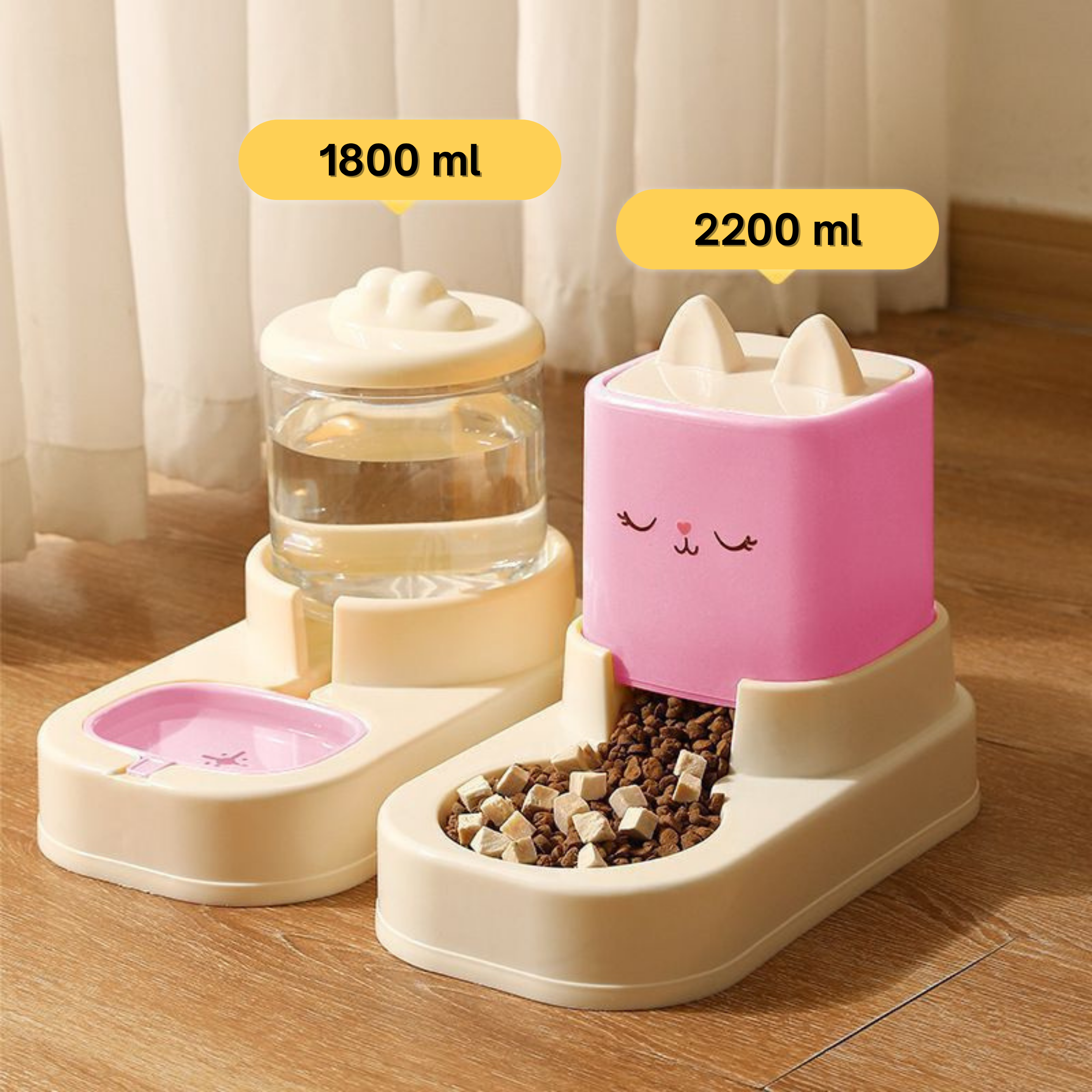 Estación de Alimentación Higiénica para Mascotas