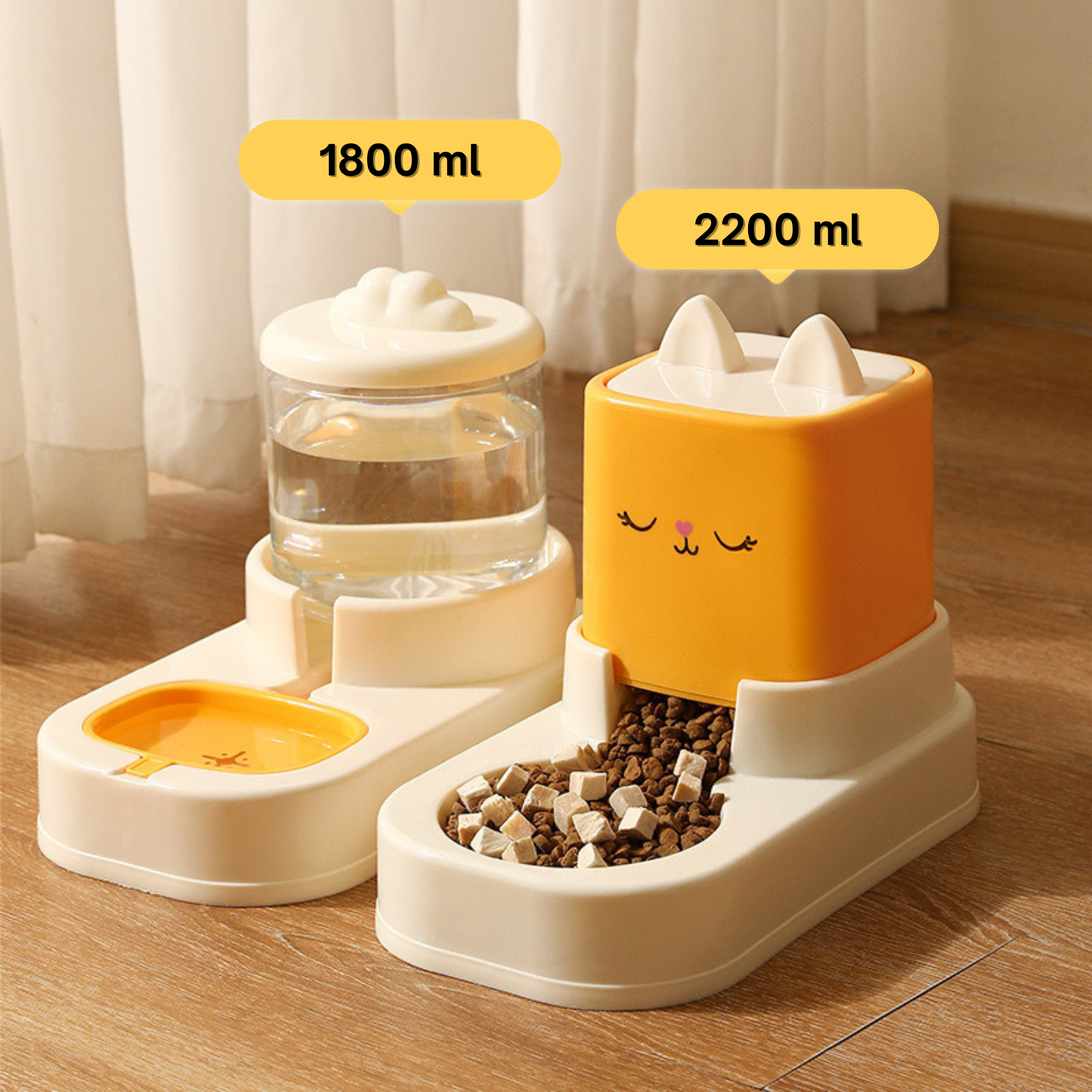 Estación de Alimentación Higiénica para Mascotas