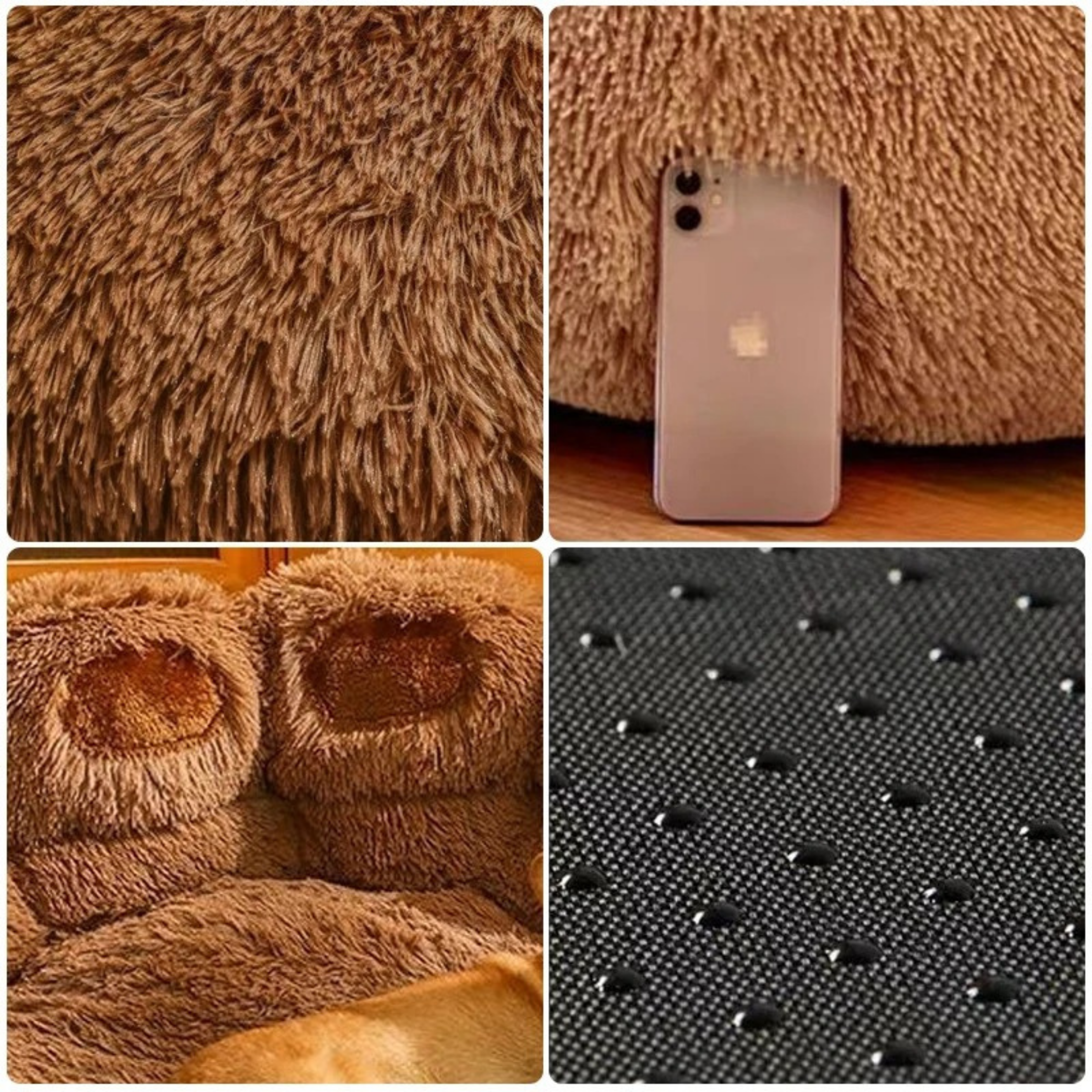 Cama Peluche Huellita