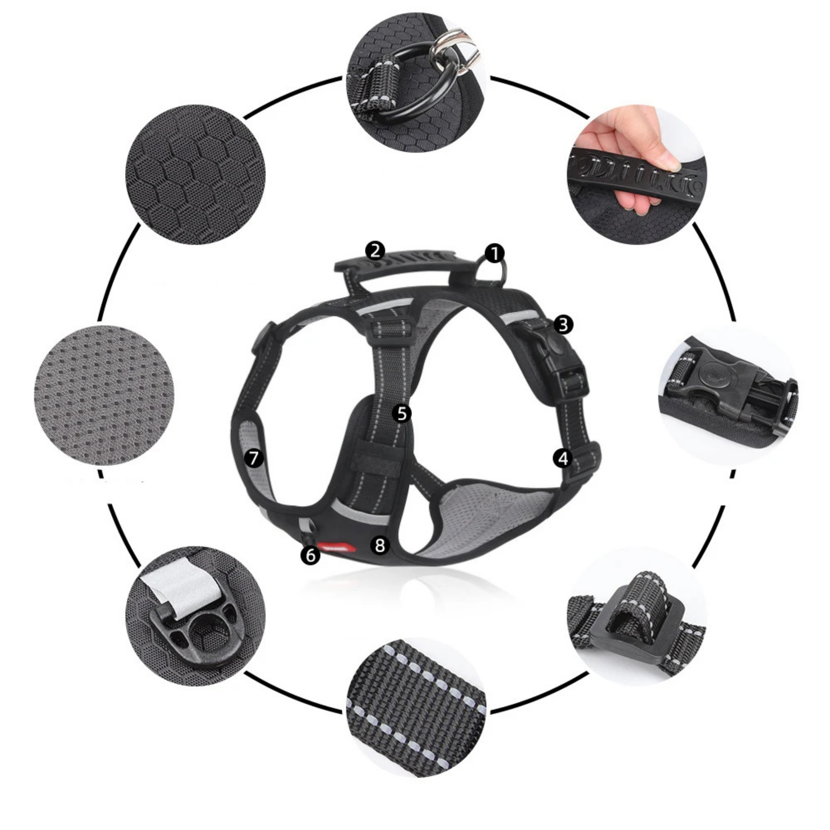 Arnés para Perros con Asa