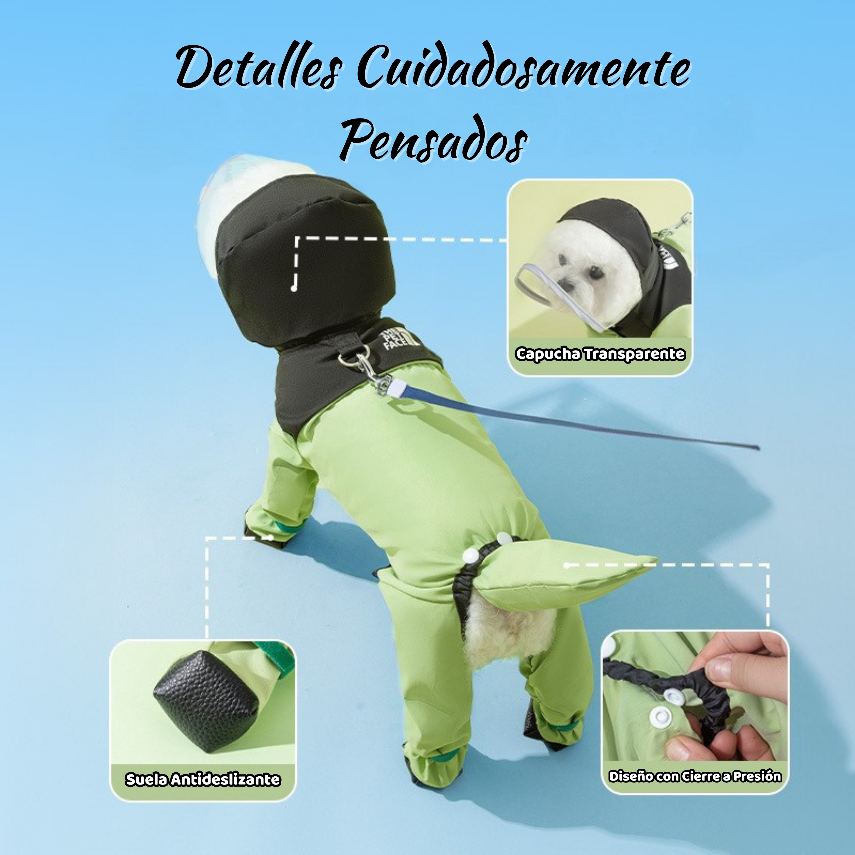 Abrigo de Paseo para Perros