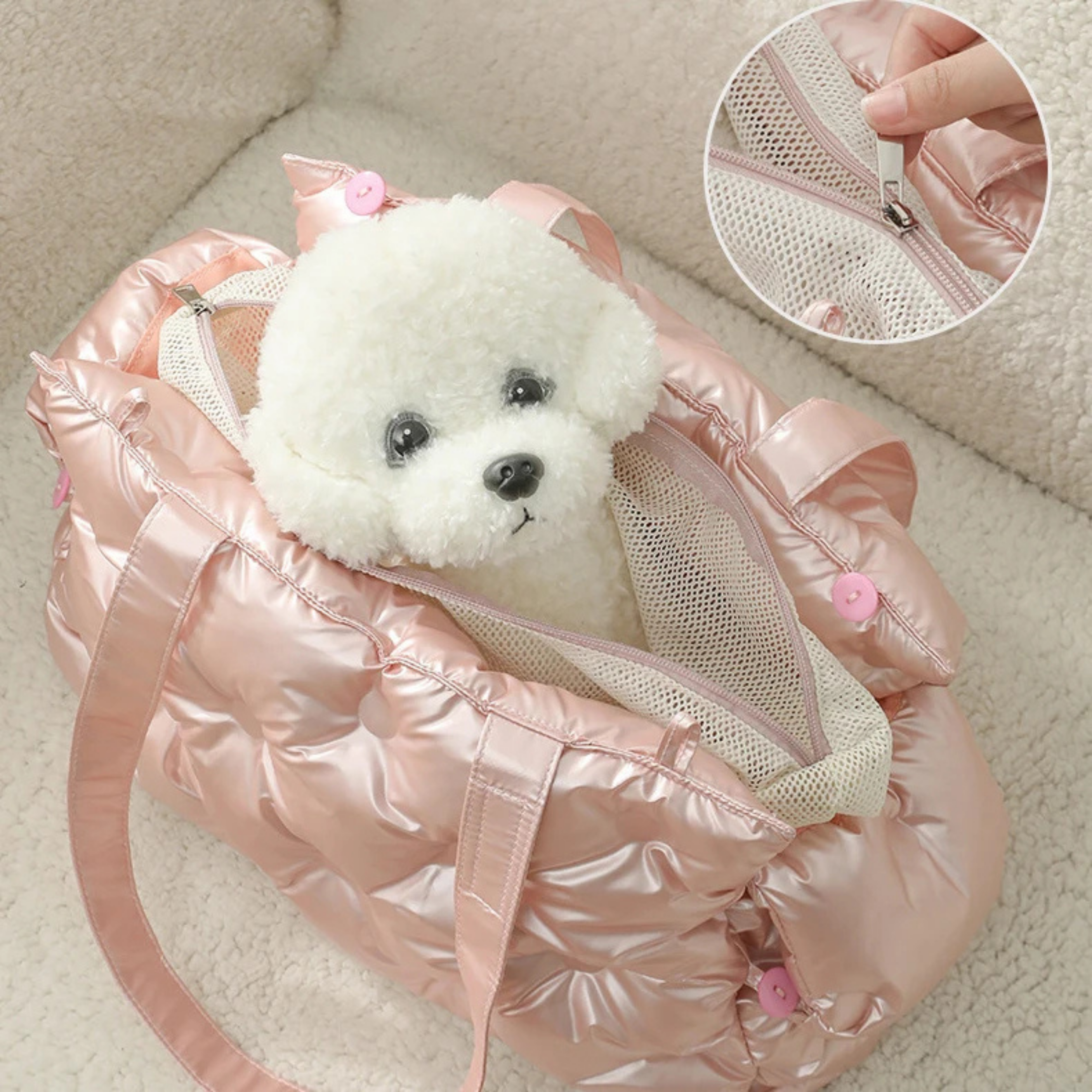 Bolso Acolchado Cloud