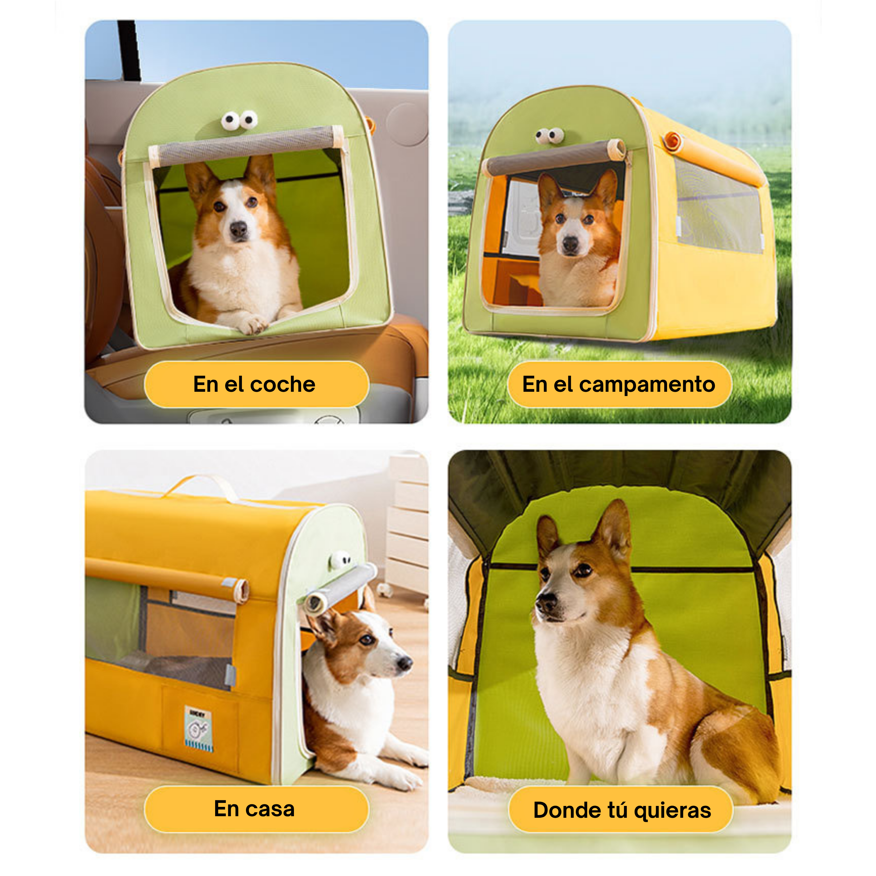 Cueva Portátil para Mascotas