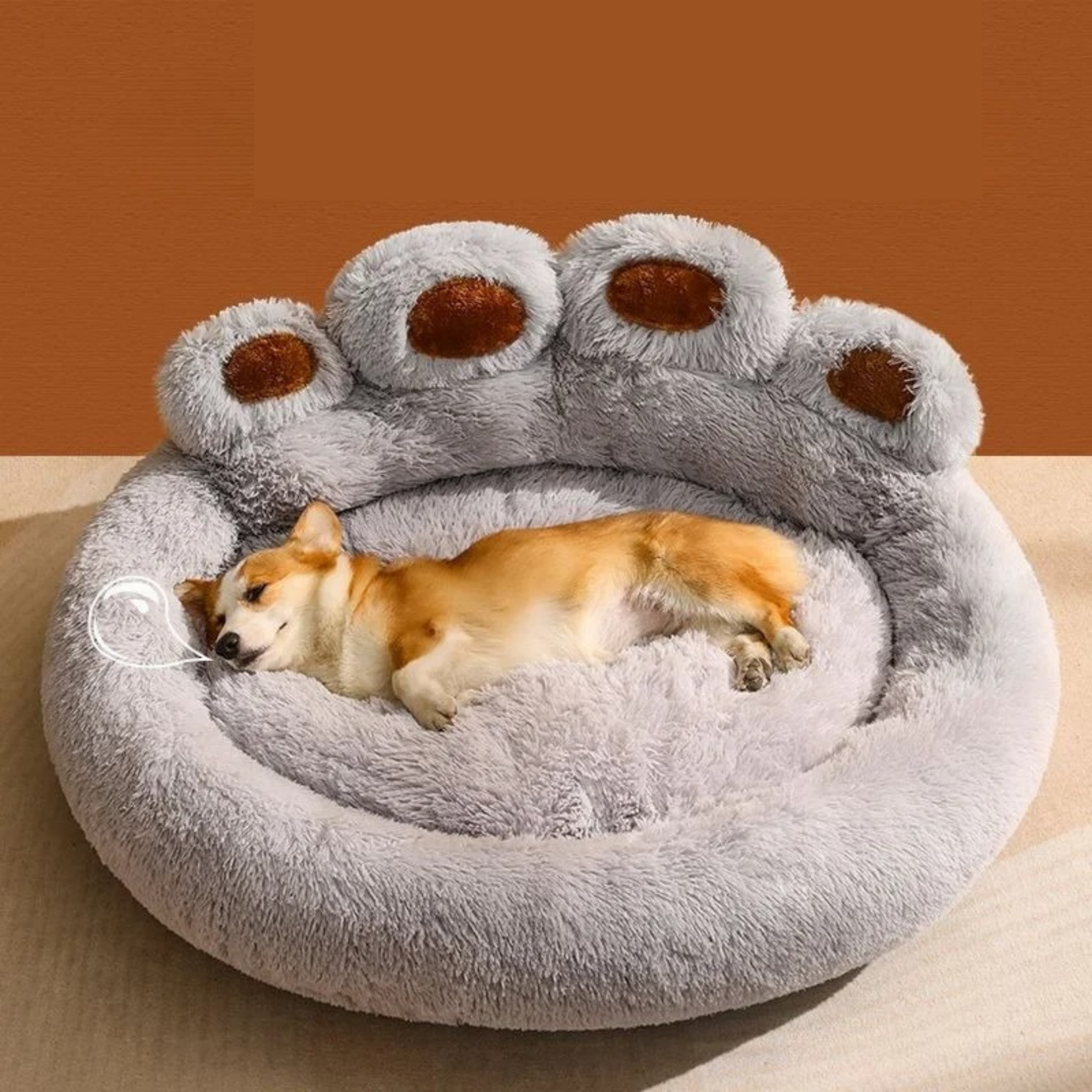 Cama Peluche Huellita