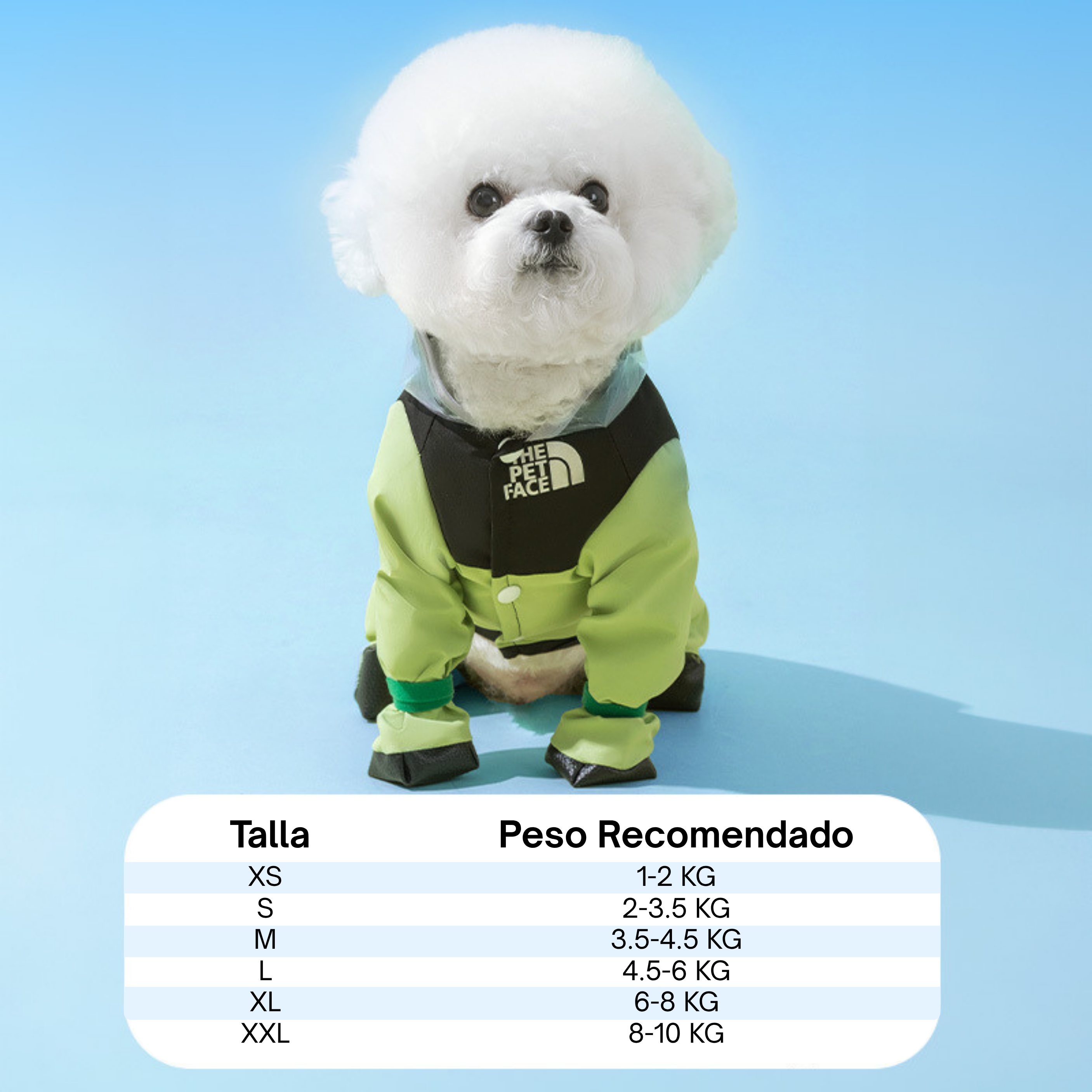 Abrigo de Paseo para Perros