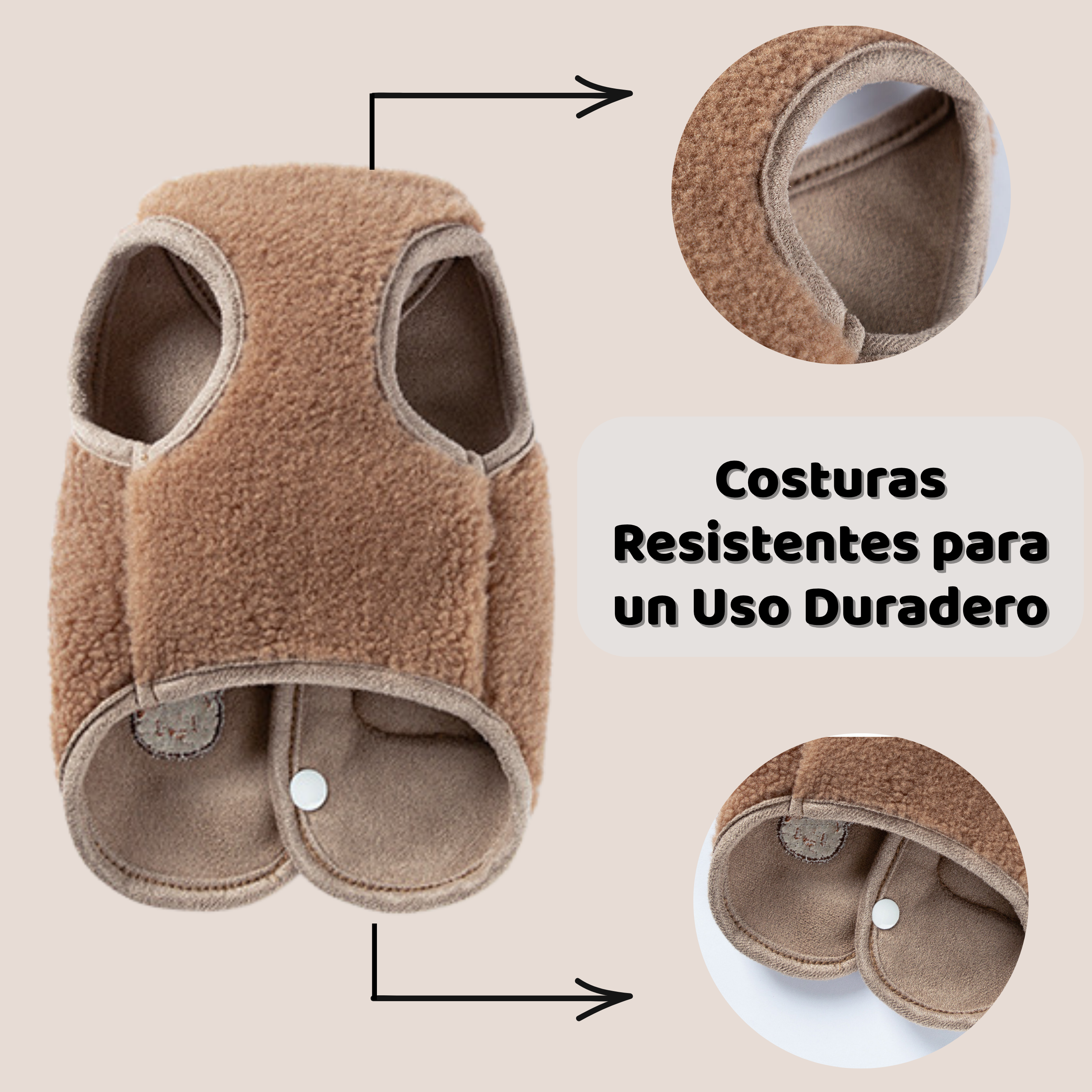 Chaleco con Diseño de Osito