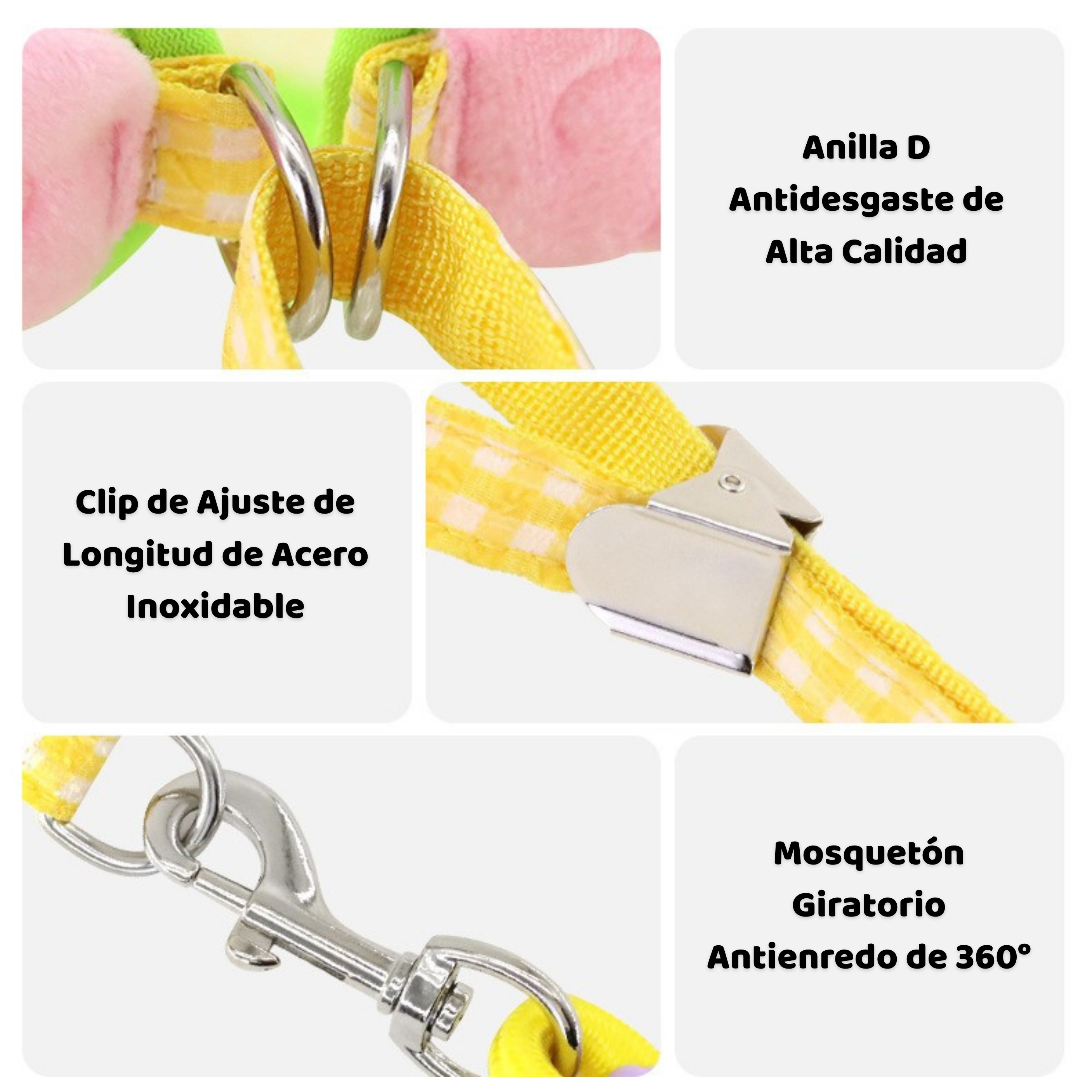 Arnés con Detalle de Mariposa para Perros