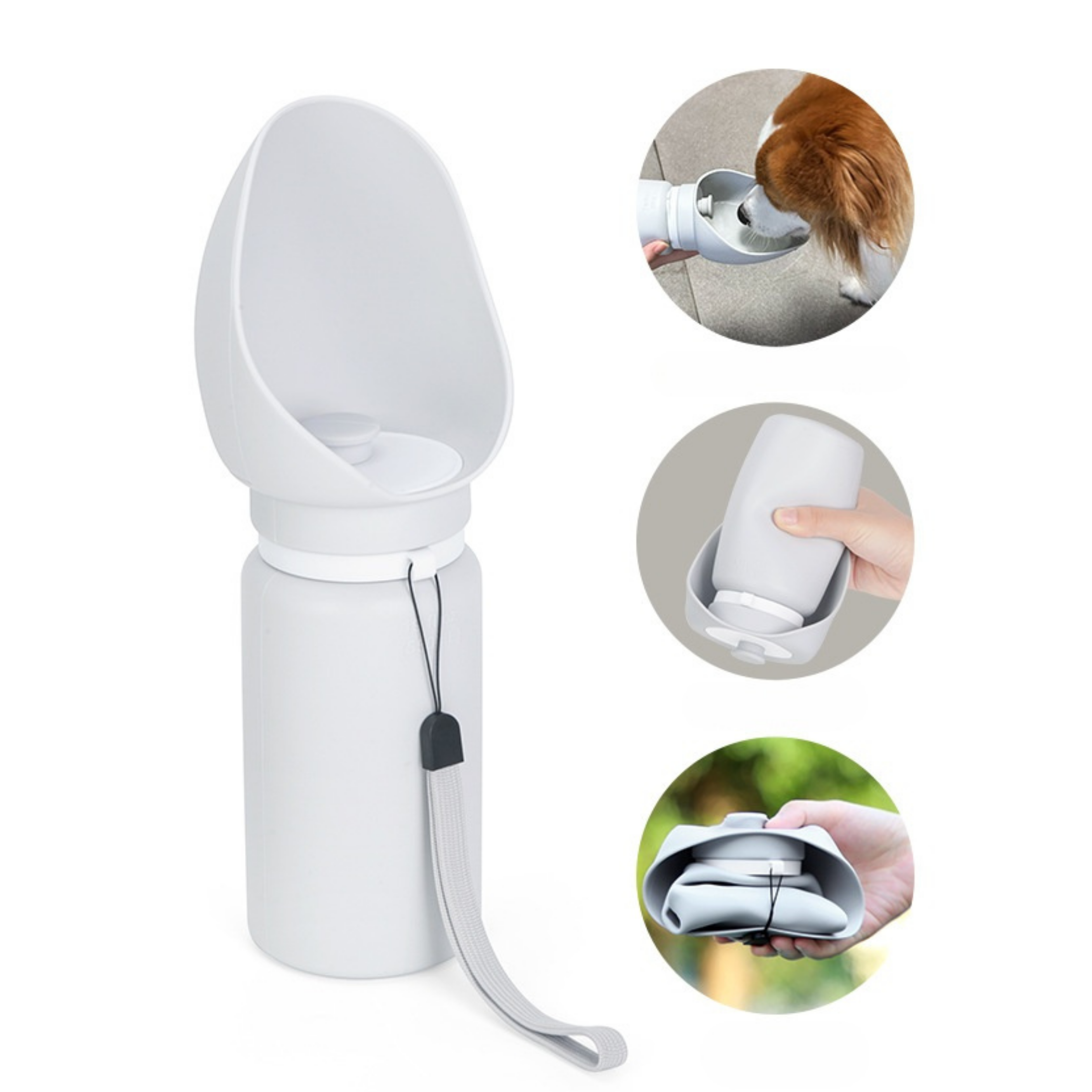 Botella de Agua Plegable