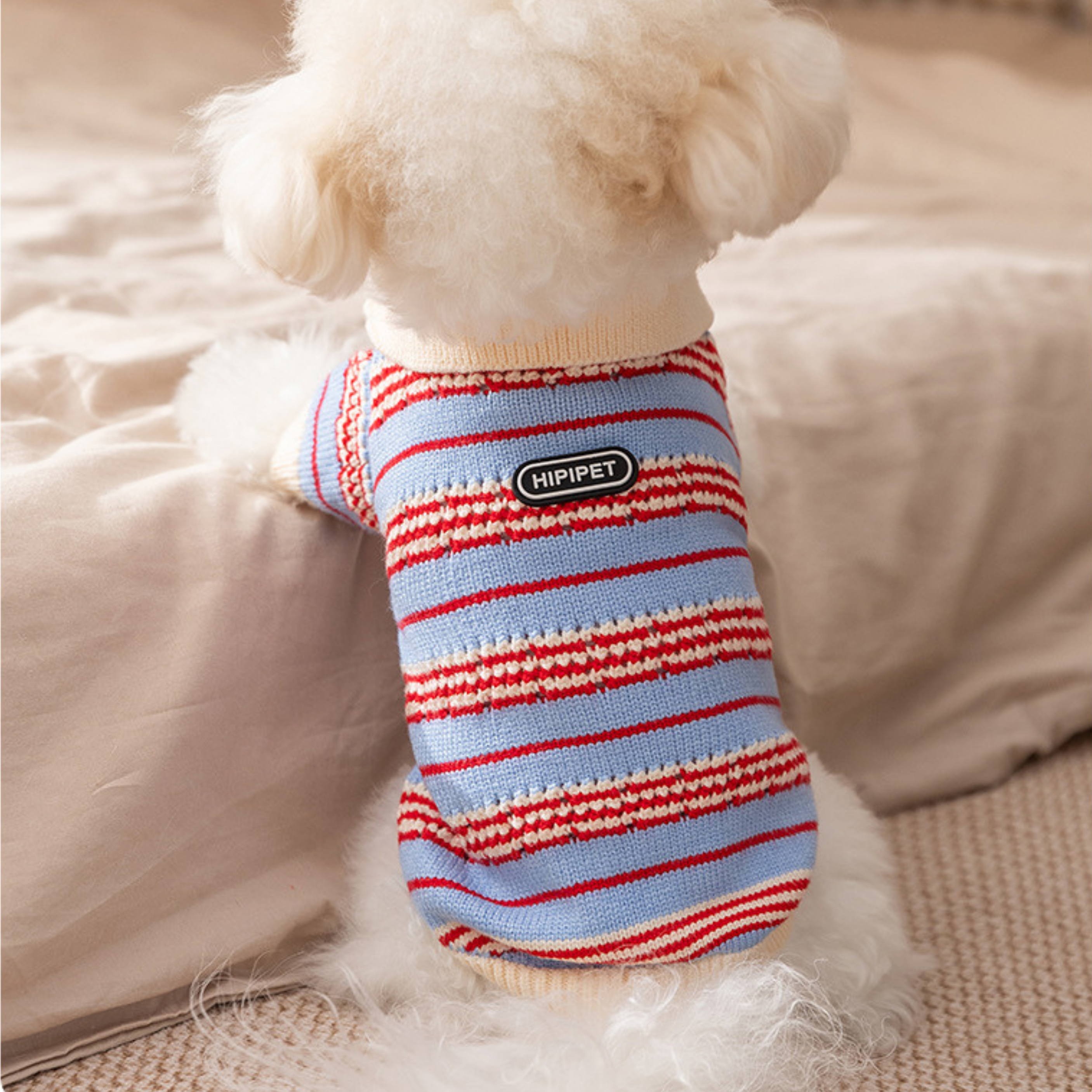 Jersey de Punto con Cordones