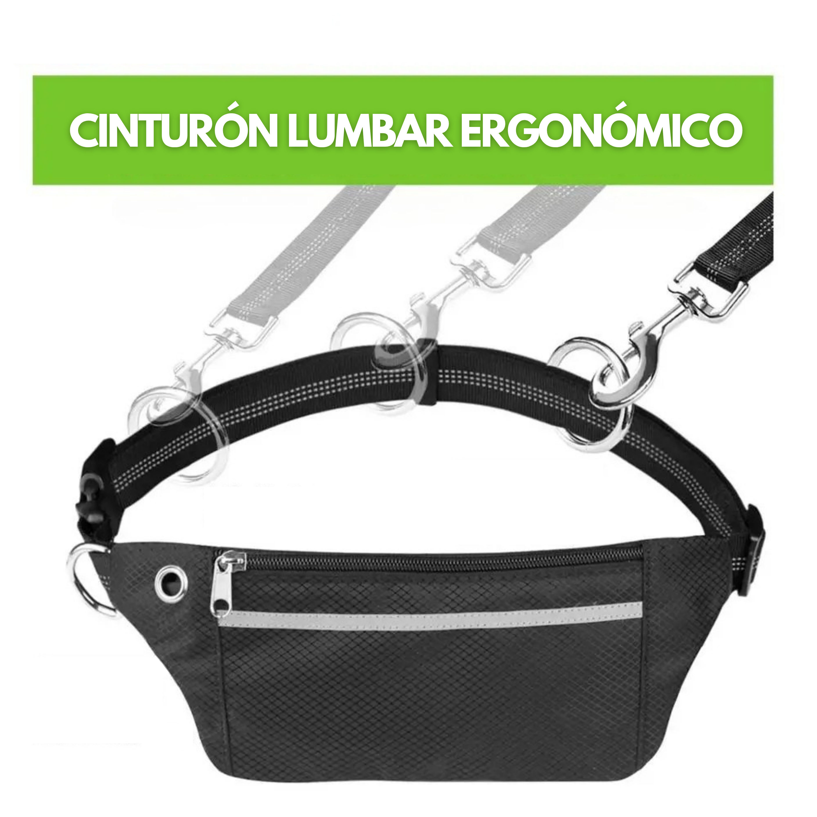 Cinturón Multifuncional para Perros