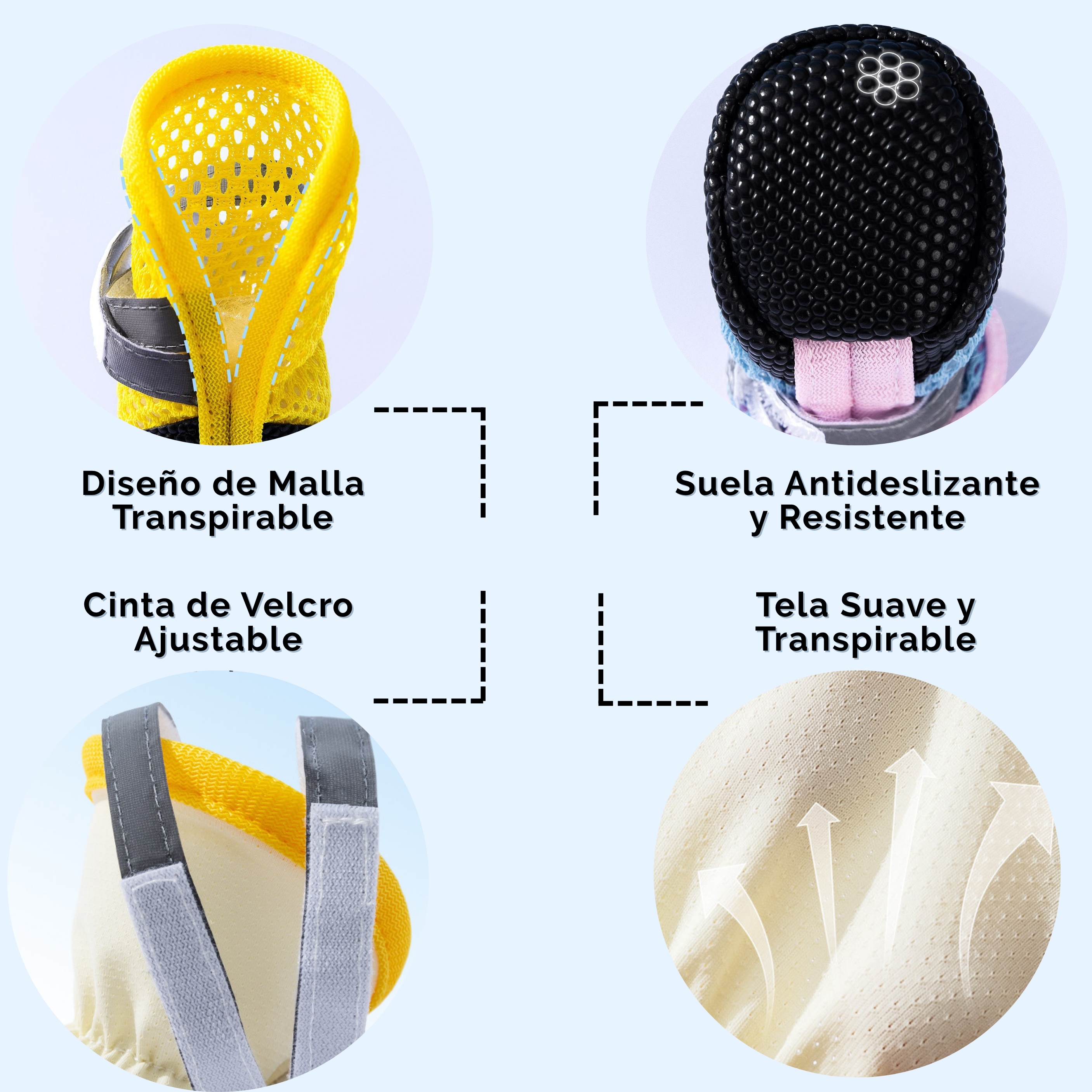 Zapatos Confort para Perros