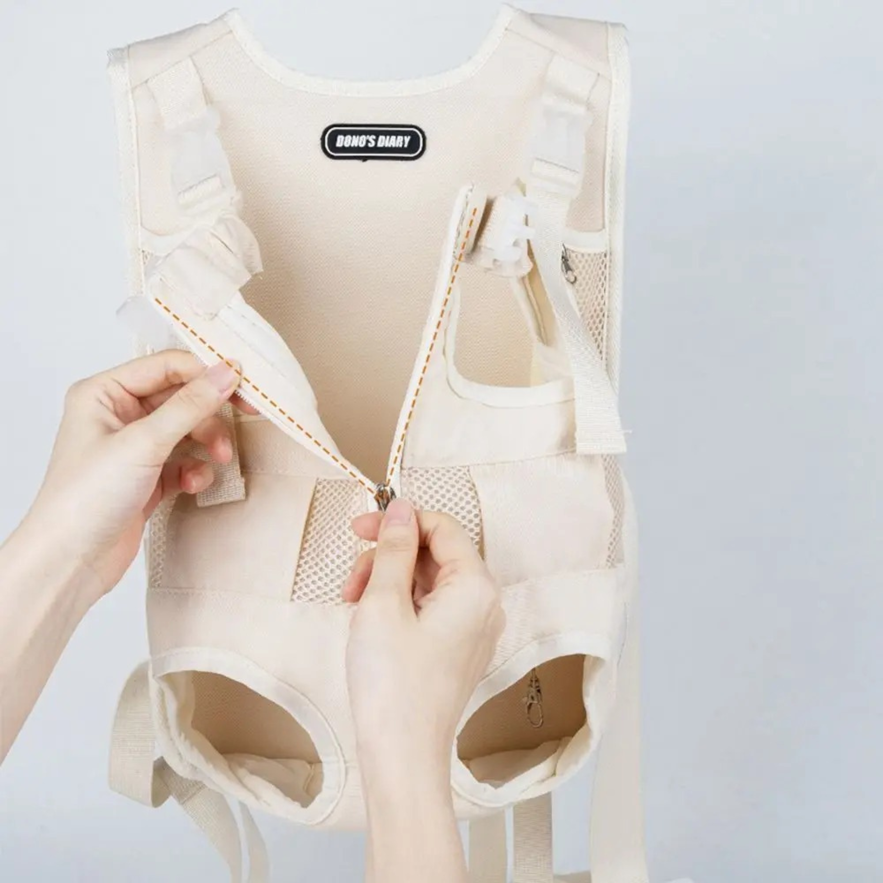 Bolso Bandolera Doble Cara para Mascotas