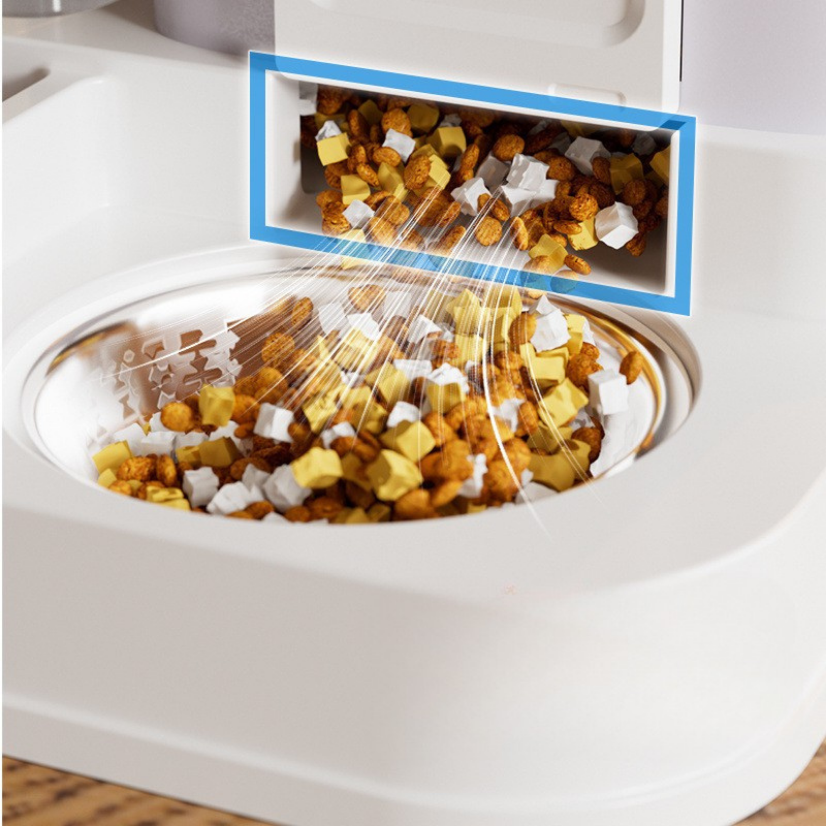 Cuenco de Agua y Comida de Gran Capacidad