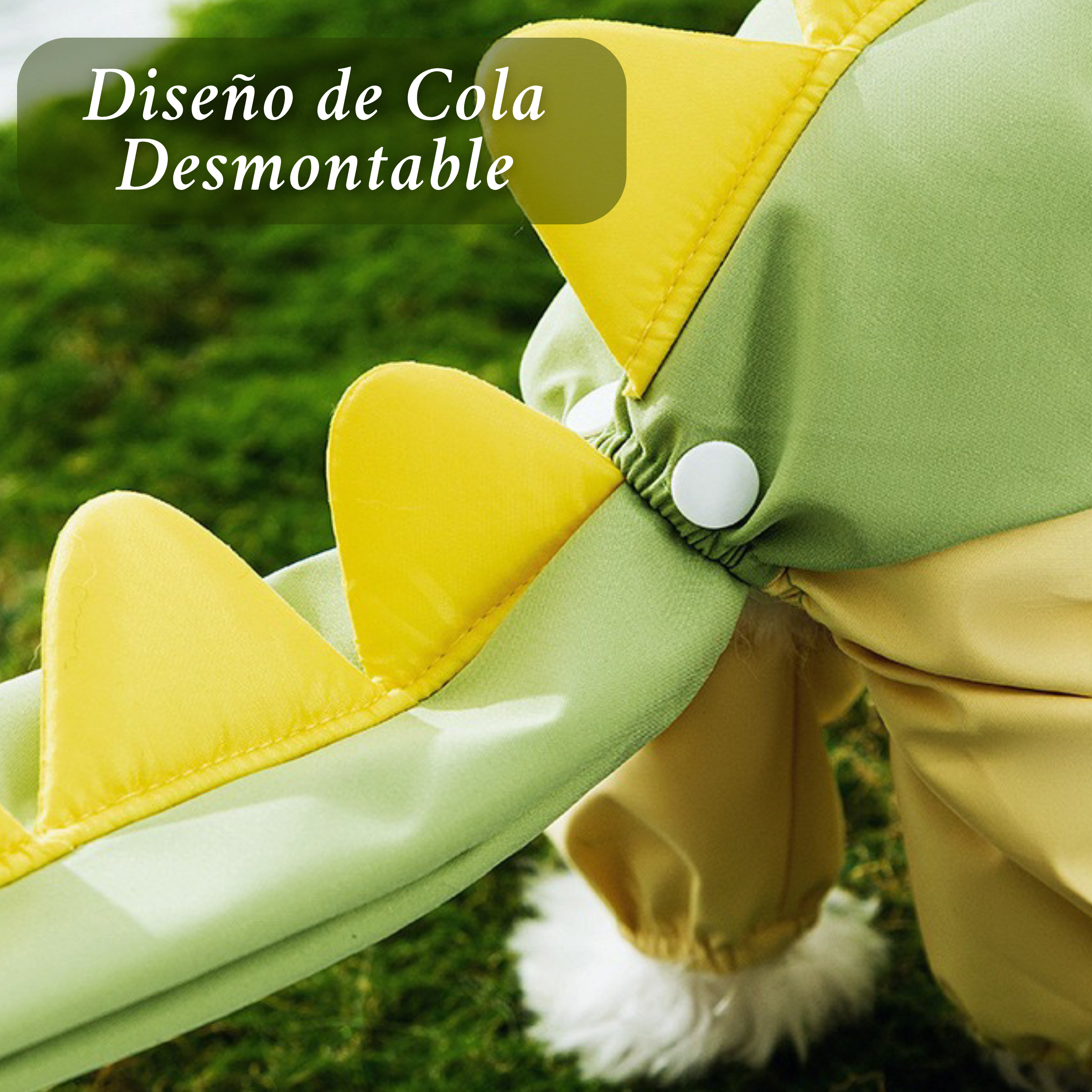 Impermeable con Diseño de Dinosaurio