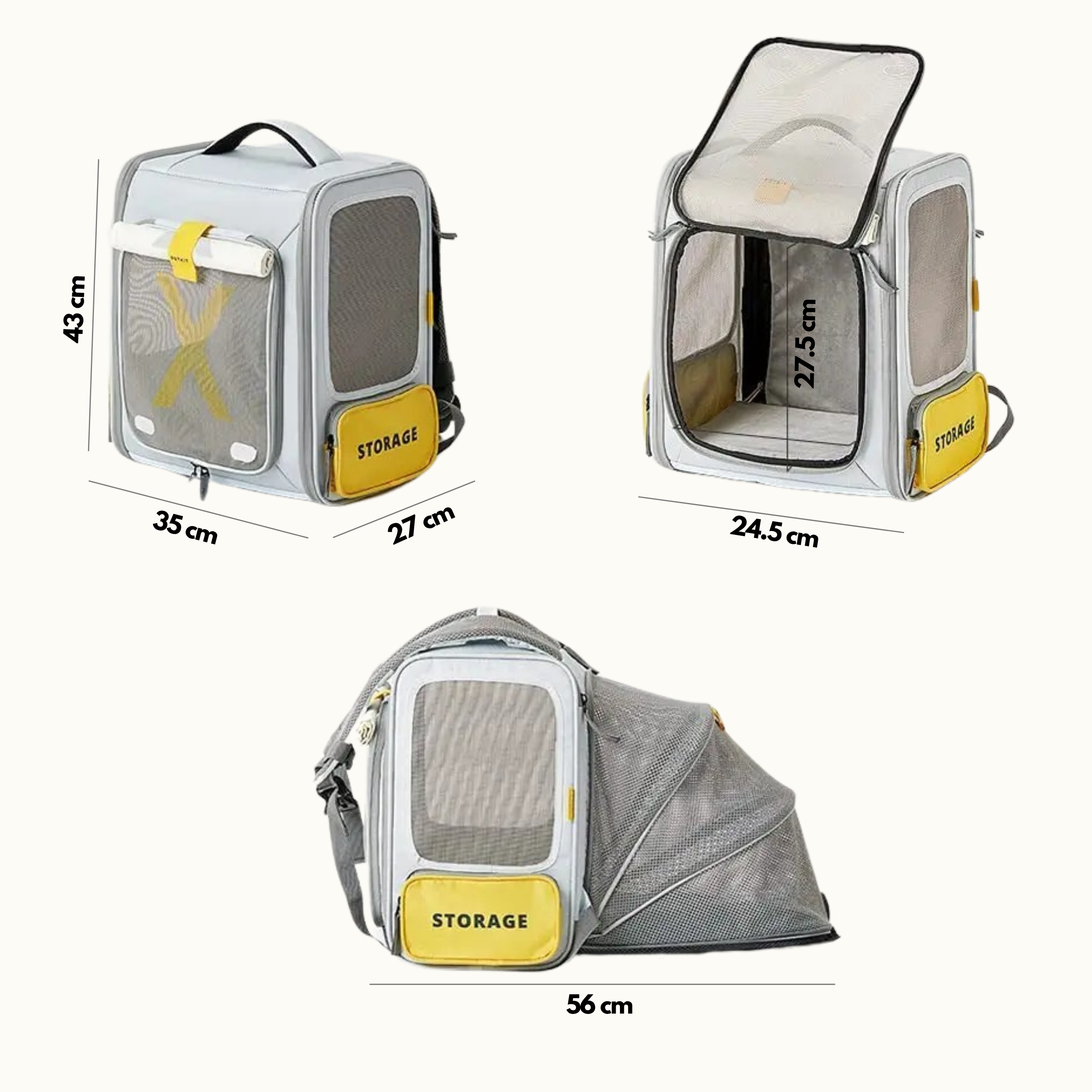 Bolso de Transporte Modular para Mascotas