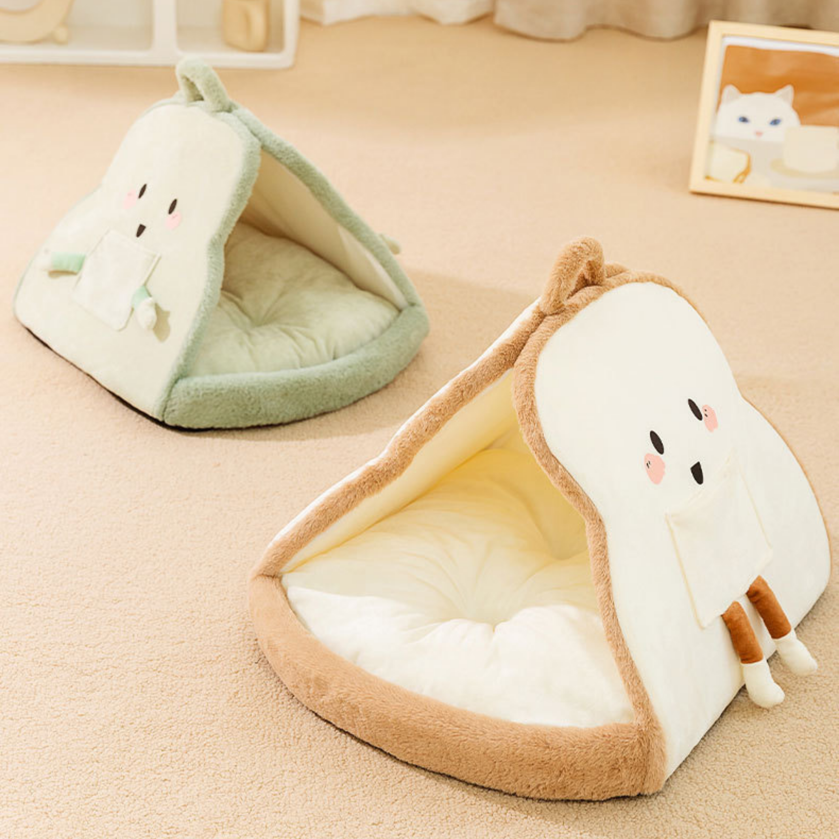 Zona de Sueño de Peluche con Figuritas