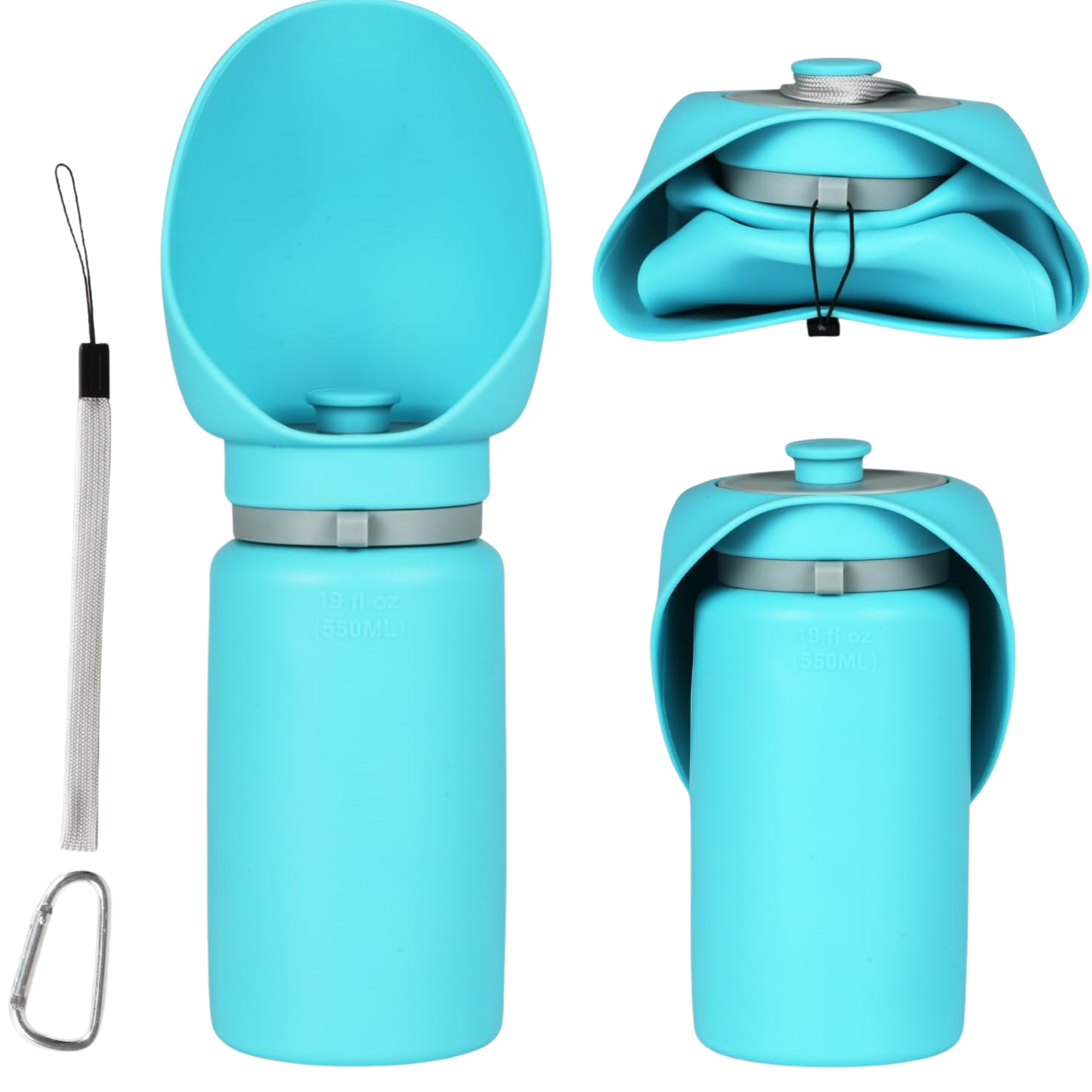 Botella de Agua Plegable