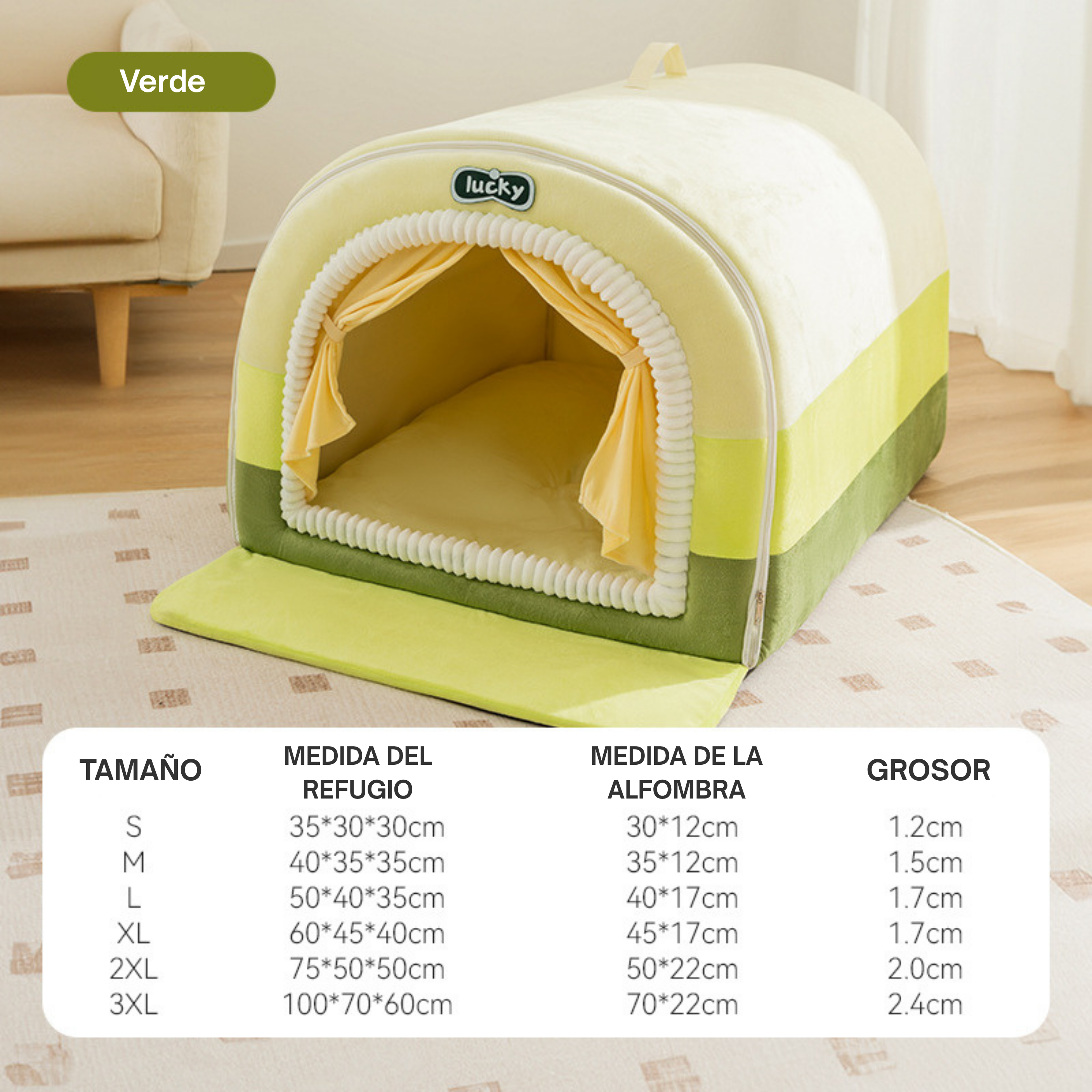 Cueva Ortopédica de Invierno para Mascotas