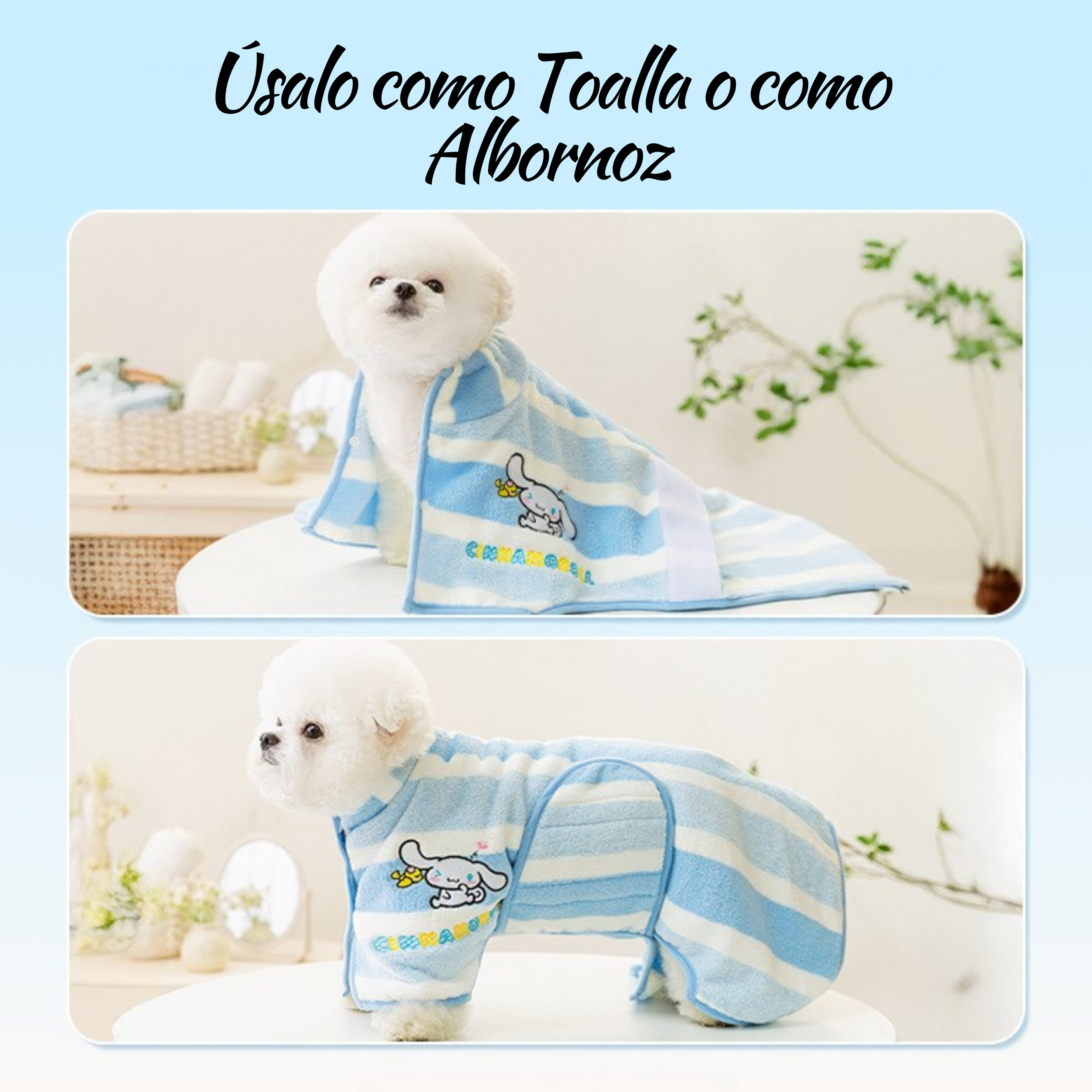 Albornoz ShowerDay para Mascotas