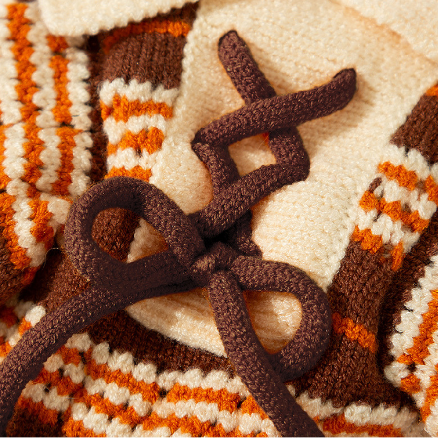 Jersey de Punto con Cordones