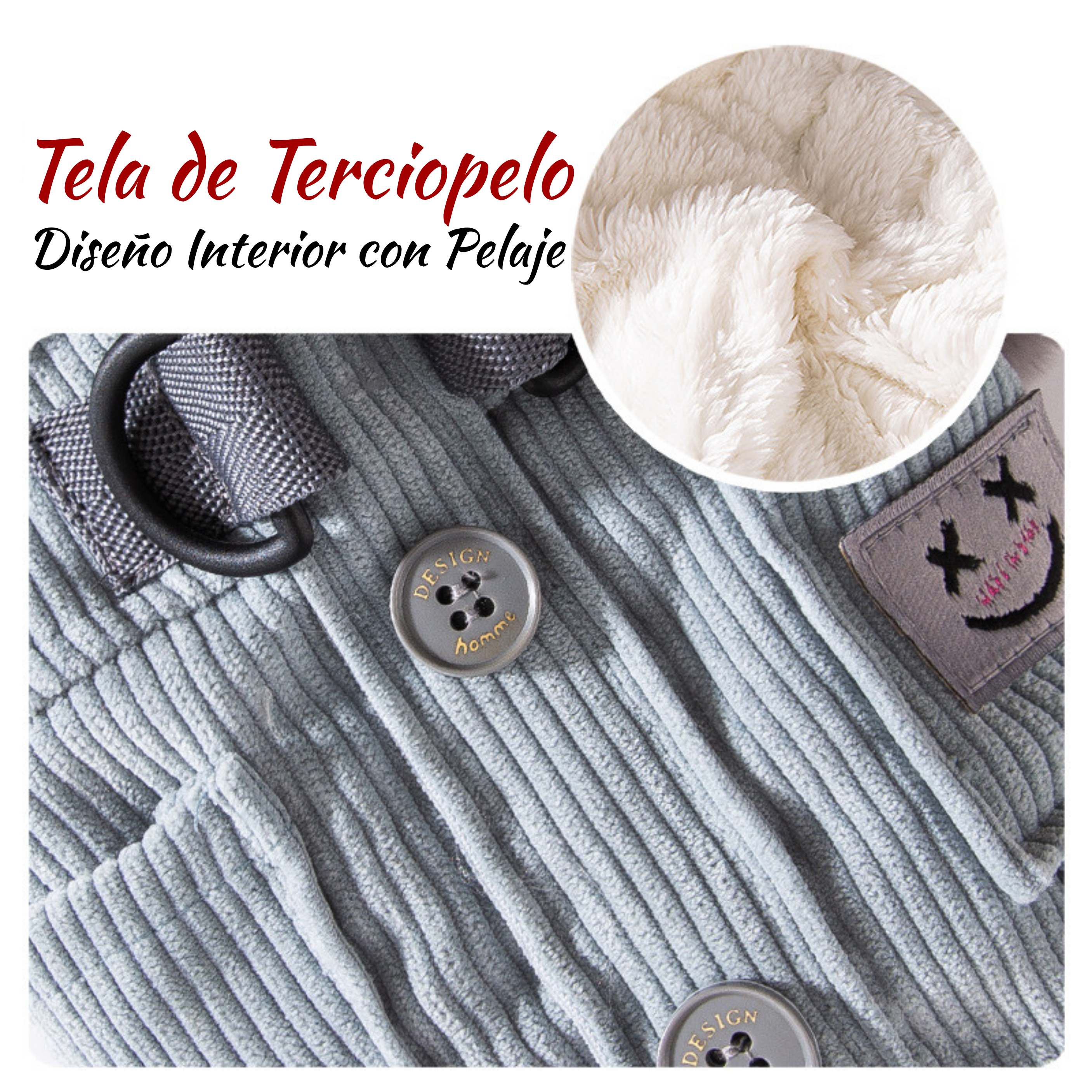 Abrigo de Terciopelo CozyPup