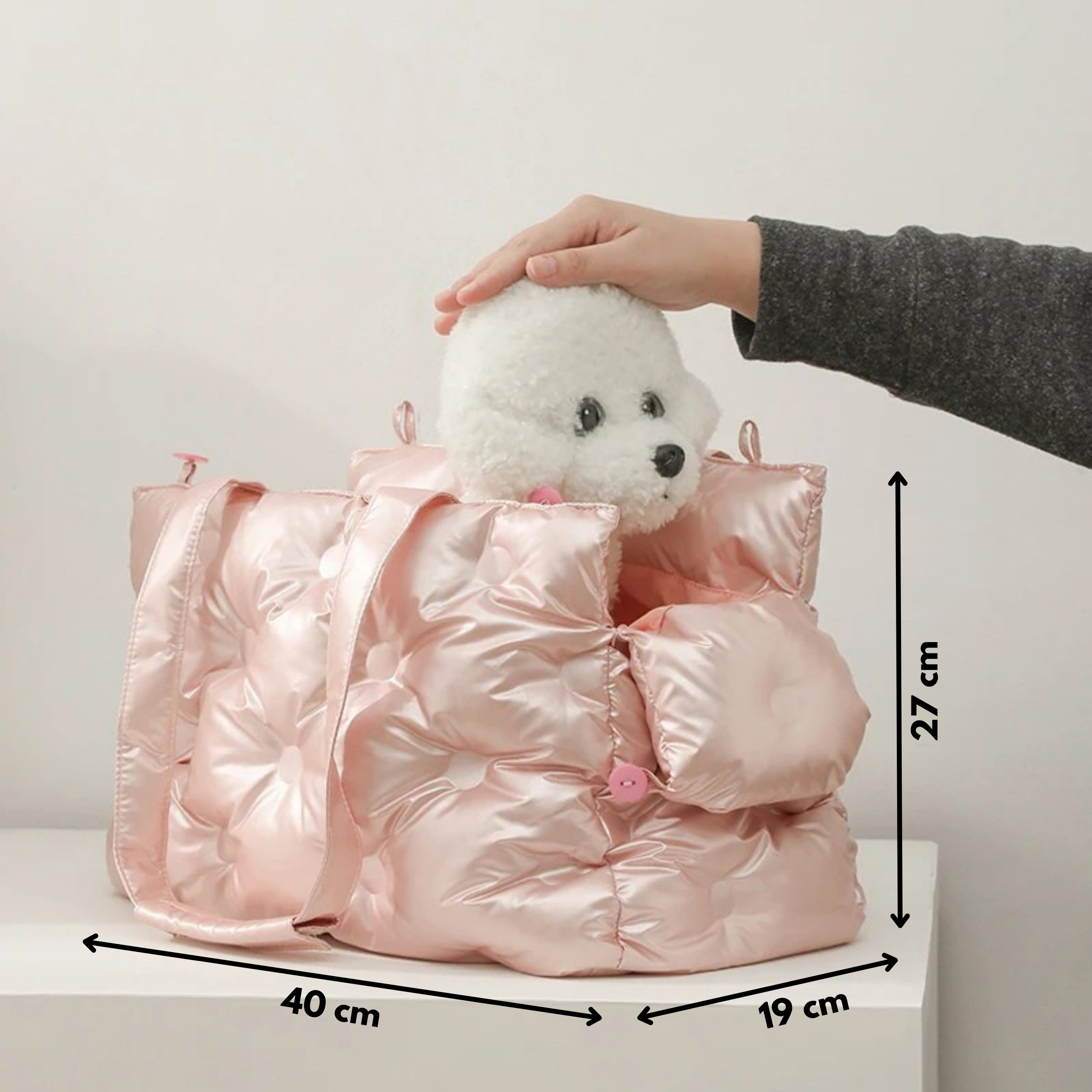 Bolso Acolchado Cloud