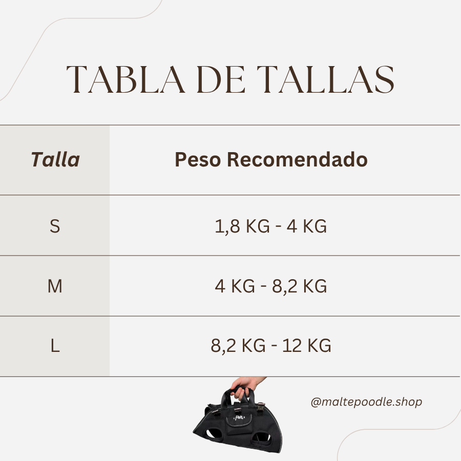 Bolsa de Paseo para Perros